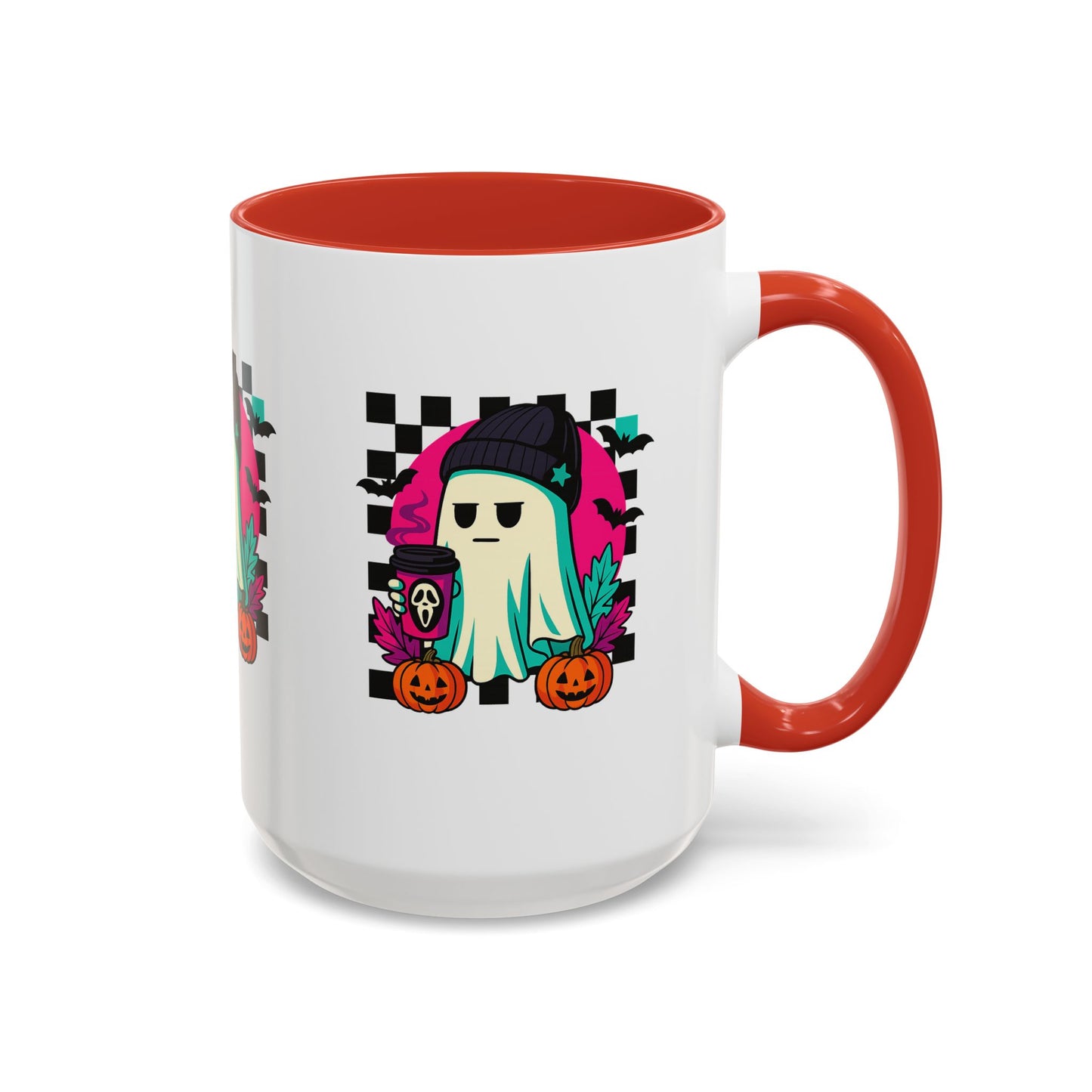 Spooky Ghost Coffee Mug, Halloween Mug, Cute Ghost Mug, Gift for Ghost Lovers, Fall Decor, Fun Coffee Cup
