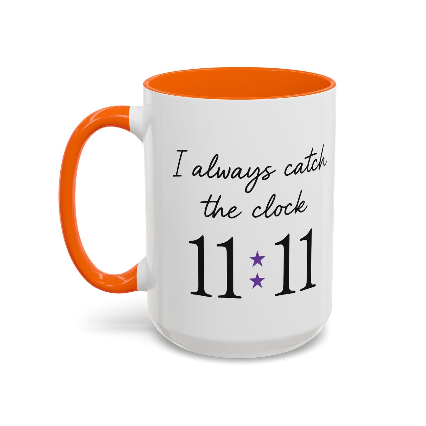 11:11 Coffee Mug - Inspirational Gift, Unique Ceramic Mug, Timekeeper Mug, Novelty Coffee Cup, Spiritual Awakening, Motivational Mug