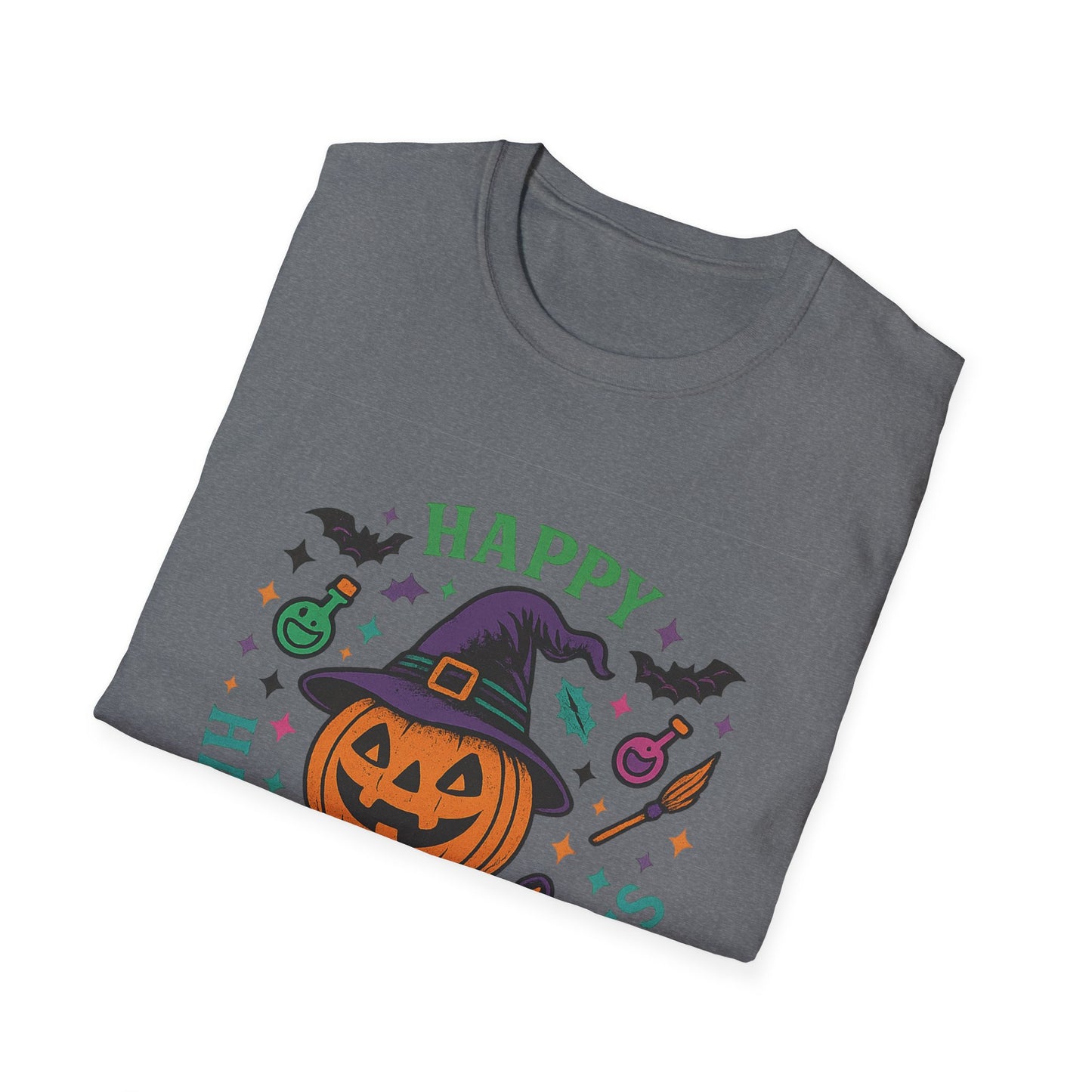 Happy Halloween Witches T-Shirt, Unisex Tee, Halloween Costume Shirt, Fall Fest Tee, Witch Lover Gift, Pumpkin Graphic Tee