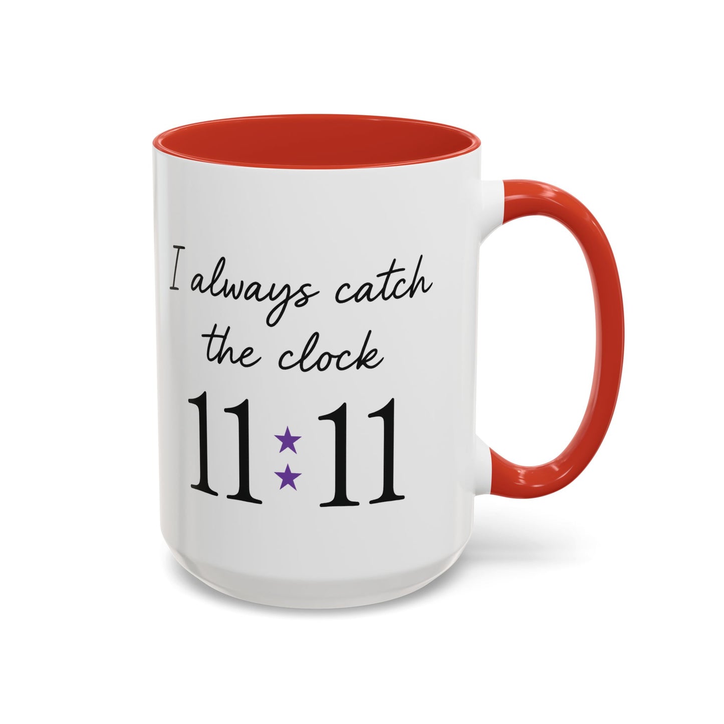 11:11 Coffee Mug - Inspirational Gift, Unique Ceramic Mug, Timekeeper Mug, Novelty Coffee Cup, Spiritual Awakening, Motivational Mug