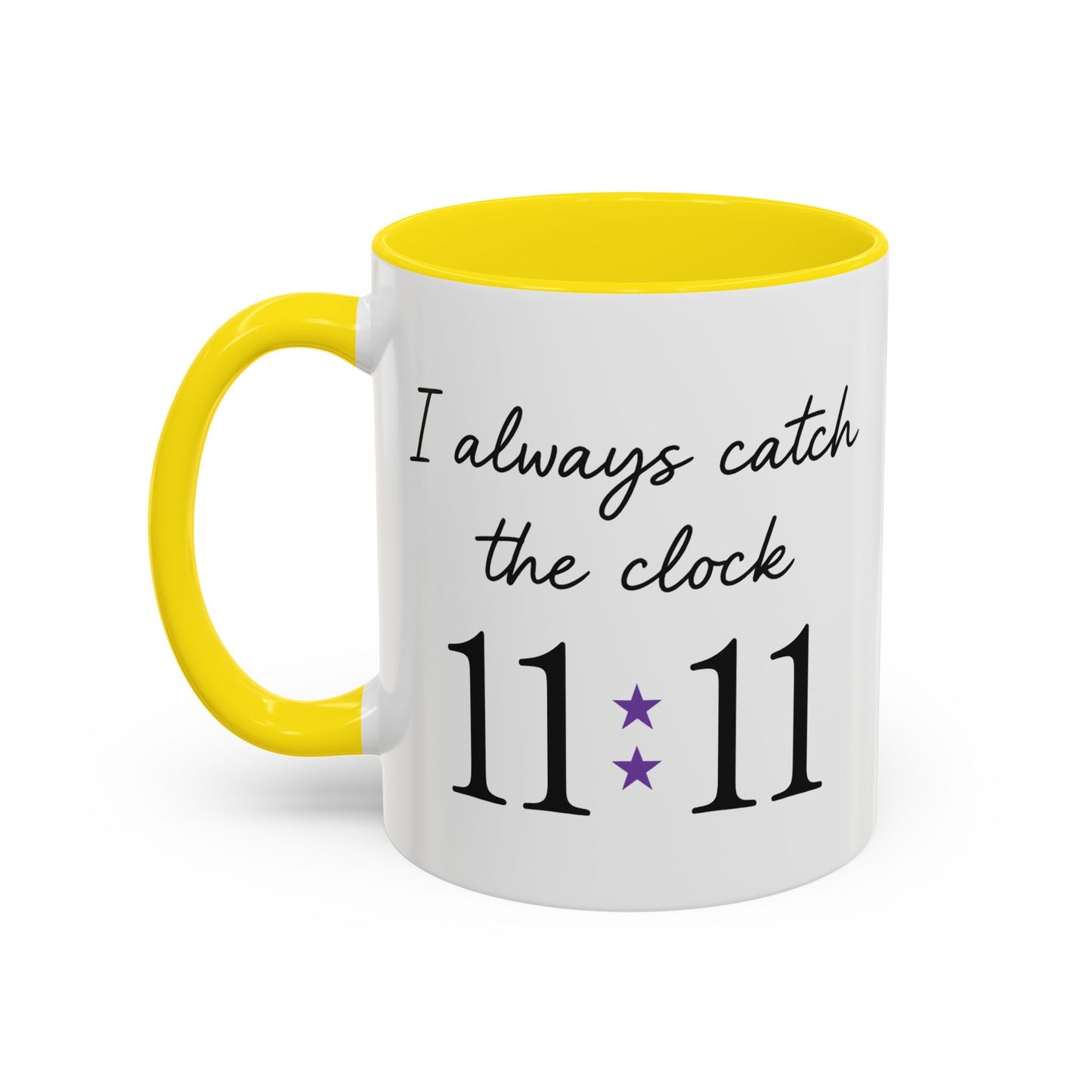 11:11 Coffee Mug - Inspirational Gift, Unique Ceramic Mug, Timekeeper Mug, Novelty Coffee Cup, Spiritual Awakening, Motivational Mug