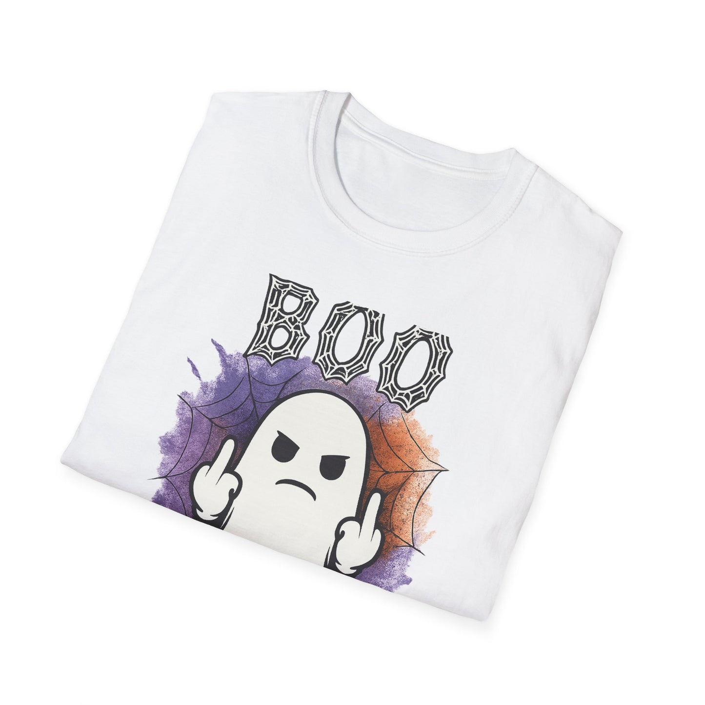 Boo Off Ghost T-Shirt | Funny Halloween Tee, Unisex Graphic Shirt, Halloween Party Outfit, Ghost Lover Gift, Spooky Season Apparel