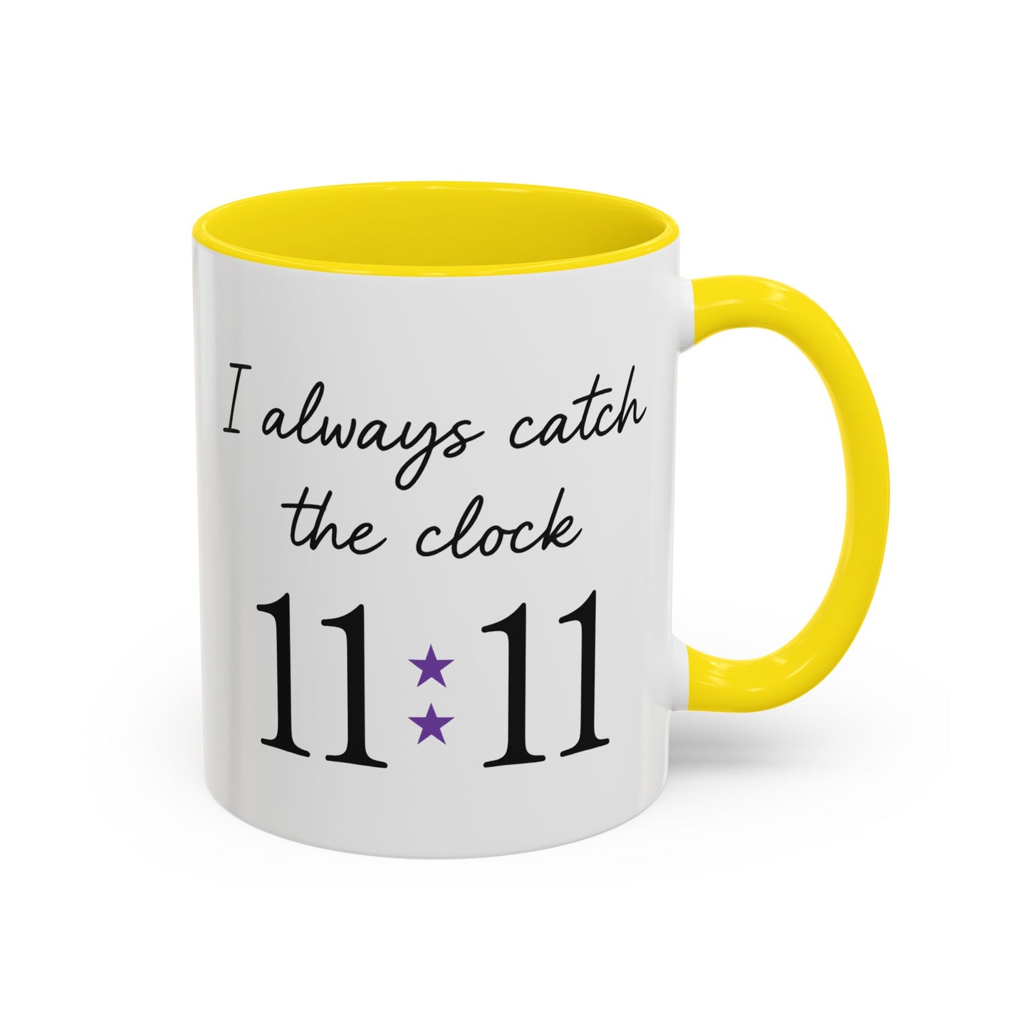 11:11 Coffee Mug - Inspirational Gift, Unique Ceramic Mug, Timekeeper Mug, Novelty Coffee Cup, Spiritual Awakening, Motivational Mug