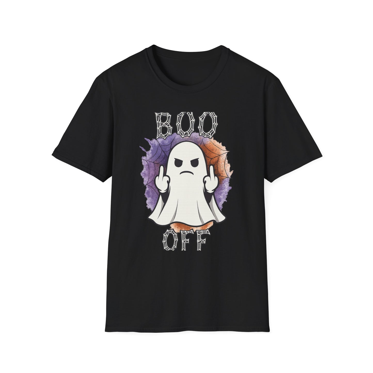 Boo Off Ghost T-Shirt | Funny Halloween Tee, Unisex Graphic Shirt, Halloween Party Outfit, Ghost Lover Gift, Spooky Season Apparel