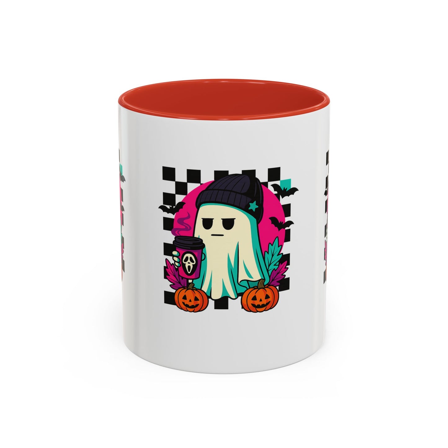 Spooky Ghost Coffee Mug, Halloween Mug, Cute Ghost Mug, Gift for Ghost Lovers, Fall Decor, Fun Coffee Cup