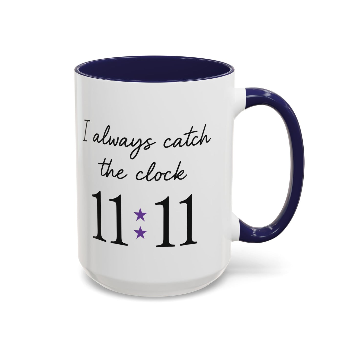 11:11 Coffee Mug - Inspirational Gift, Unique Ceramic Mug, Timekeeper Mug, Novelty Coffee Cup, Spiritual Awakening, Motivational Mug