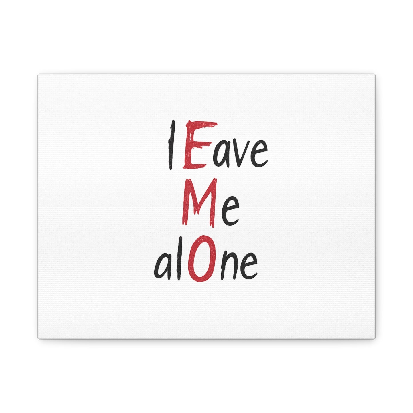 Emo Art Canvas Print, Emo Decor, Alternative Wall Art, Gift for Emo Fans, Room Decor