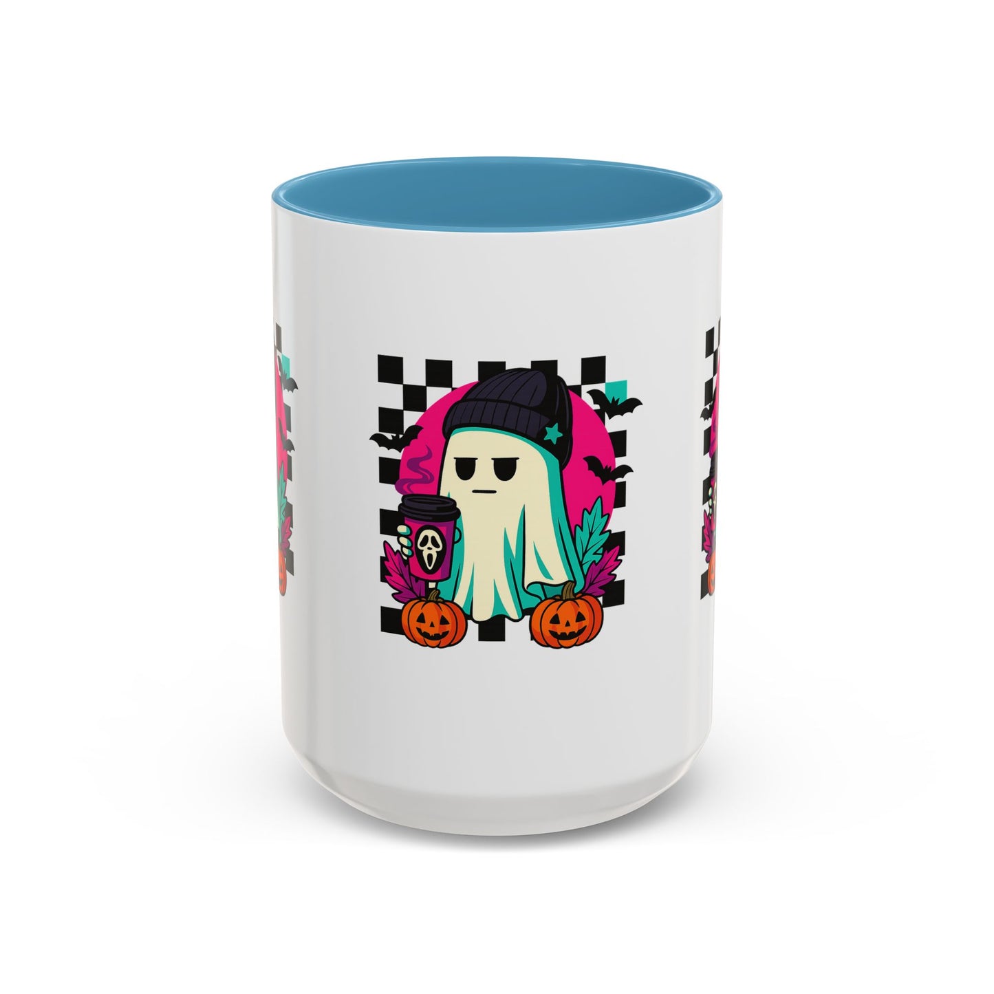 Spooky Ghost Coffee Mug, Halloween Mug, Cute Ghost Mug, Gift for Ghost Lovers, Fall Decor, Fun Coffee Cup