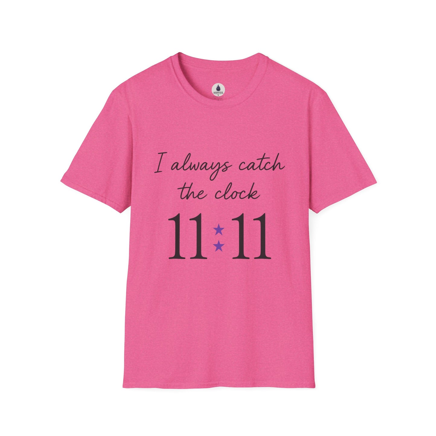 Magical 11:11 T-Shirt, Unisex Softstyle Tee for Dreamers, Perfect Gift for Spiritual Seekers, Comfortable Everyday Wear, Inspirational Gift