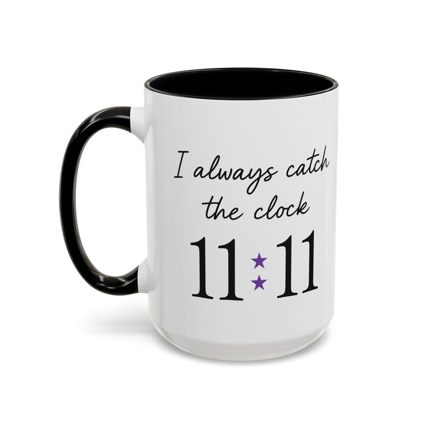 11:11 Coffee Mug - Inspirational Gift, Unique Ceramic Mug, Timekeeper Mug, Novelty Coffee Cup, Spiritual Awakening, Motivational Mug