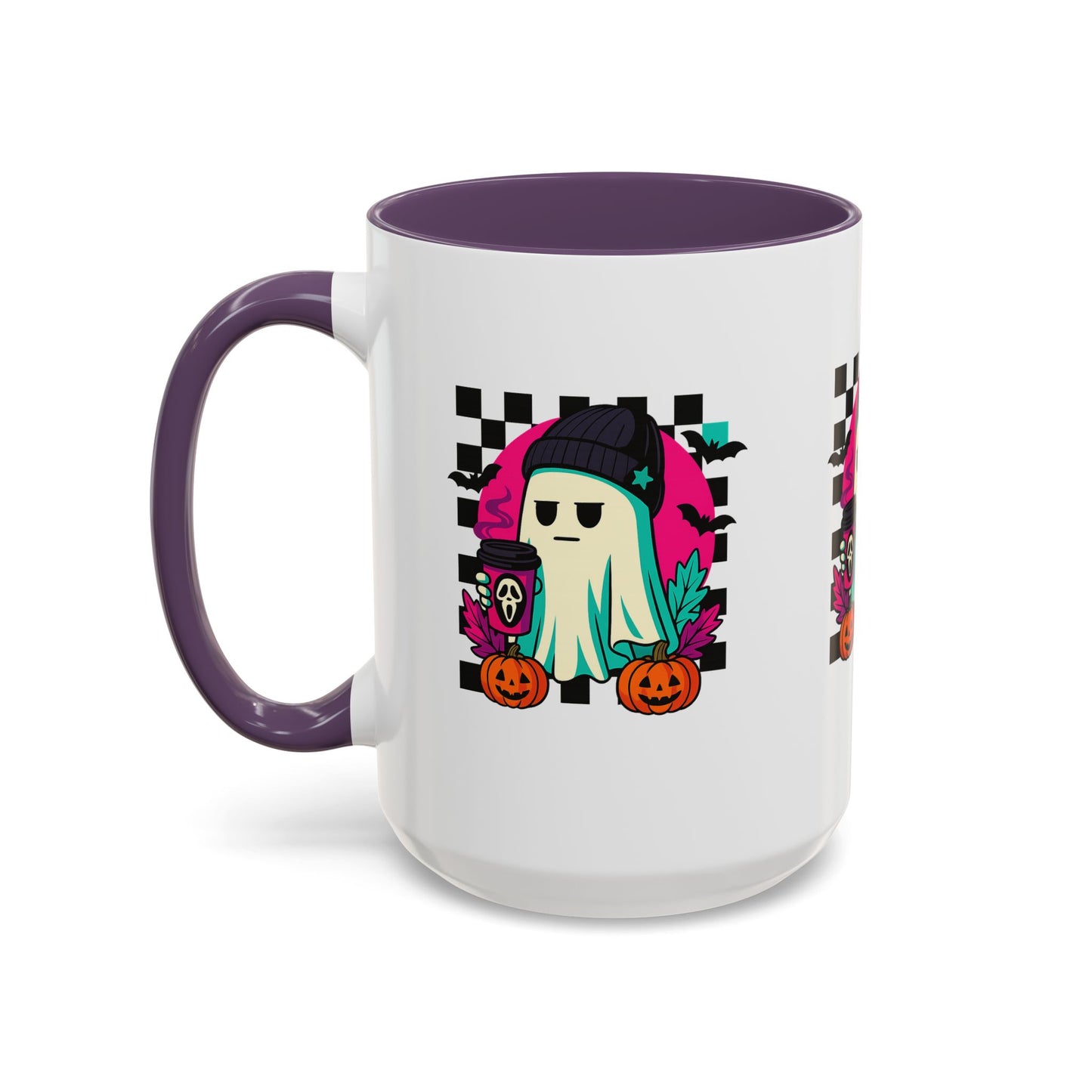 Spooky Ghost Coffee Mug, Halloween Mug, Cute Ghost Mug, Gift for Ghost Lovers, Fall Decor, Fun Coffee Cup