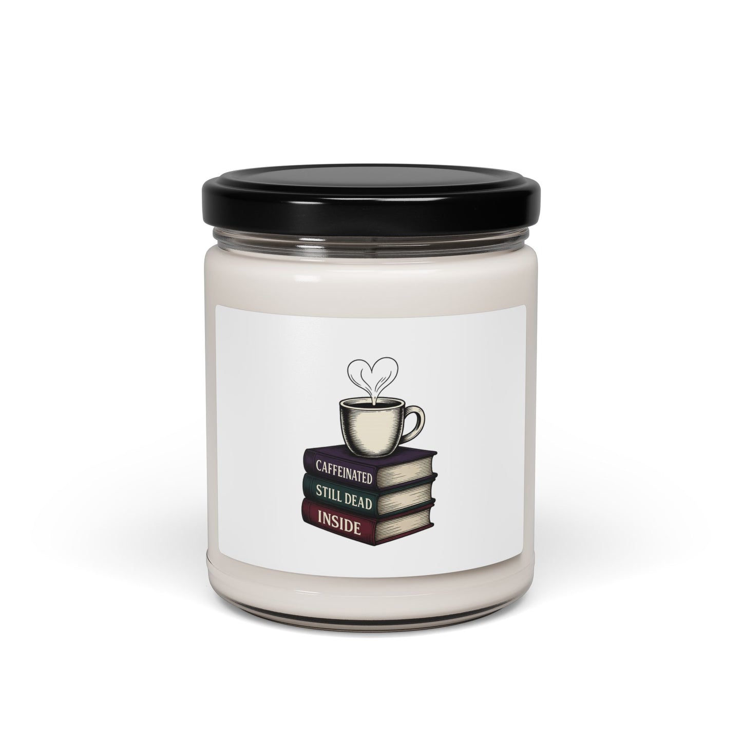 Bookish  Scented Soy Candle | Aromatherapy Gift, Self-Care, Home Decor, Unique Gifts, Relaxation