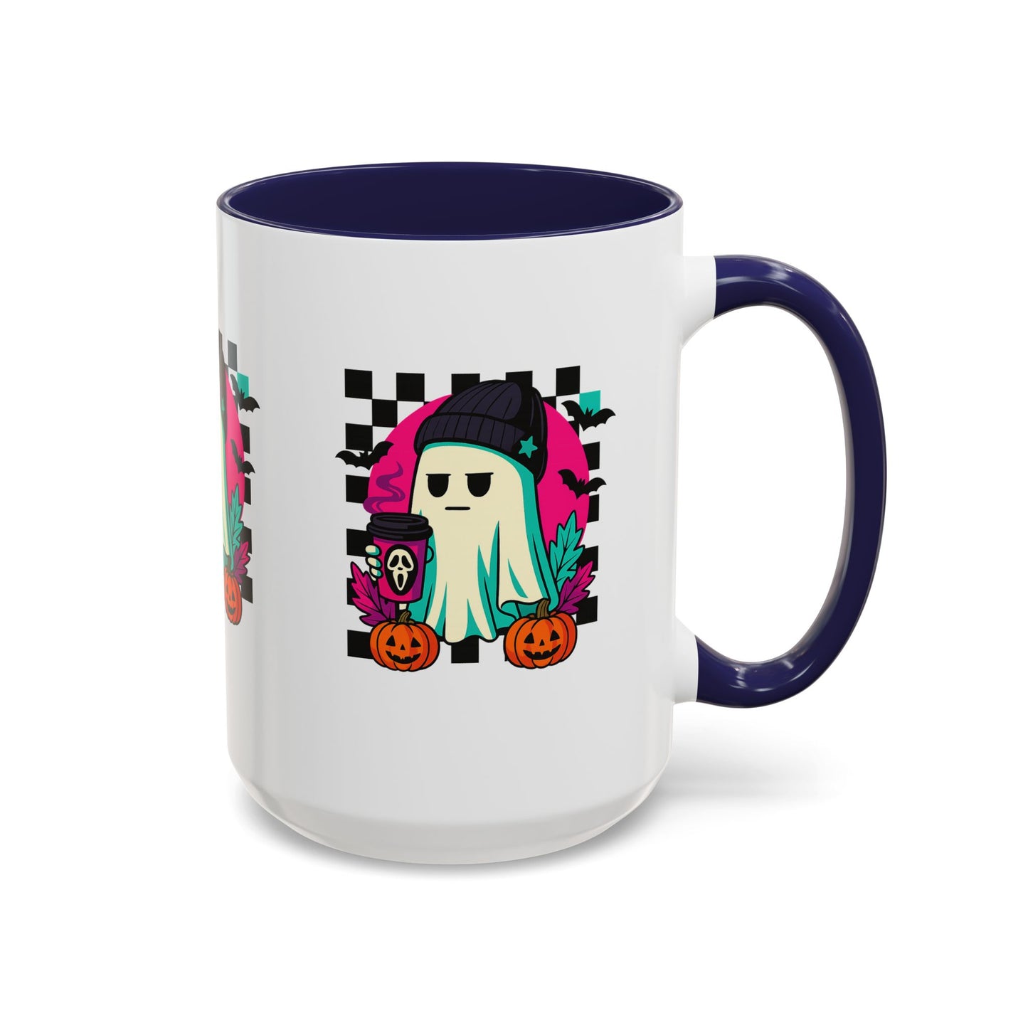 Spooky Ghost Coffee Mug, Halloween Mug, Cute Ghost Mug, Gift for Ghost Lovers, Fall Decor, Fun Coffee Cup