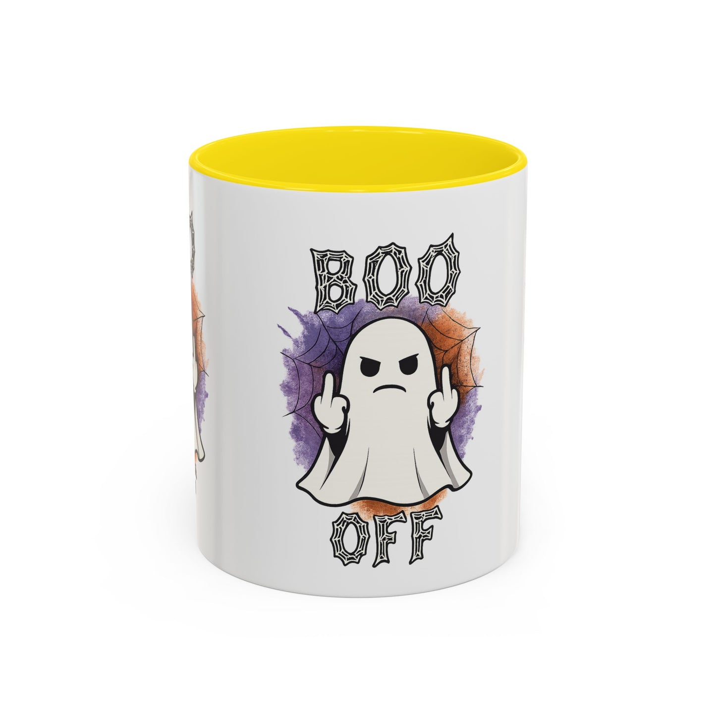 Funny Halloween Ghost Coffee Mug - Boo Off, Spooky Gift, Unique Halloween Decor, Party Favor, Witchy Humor