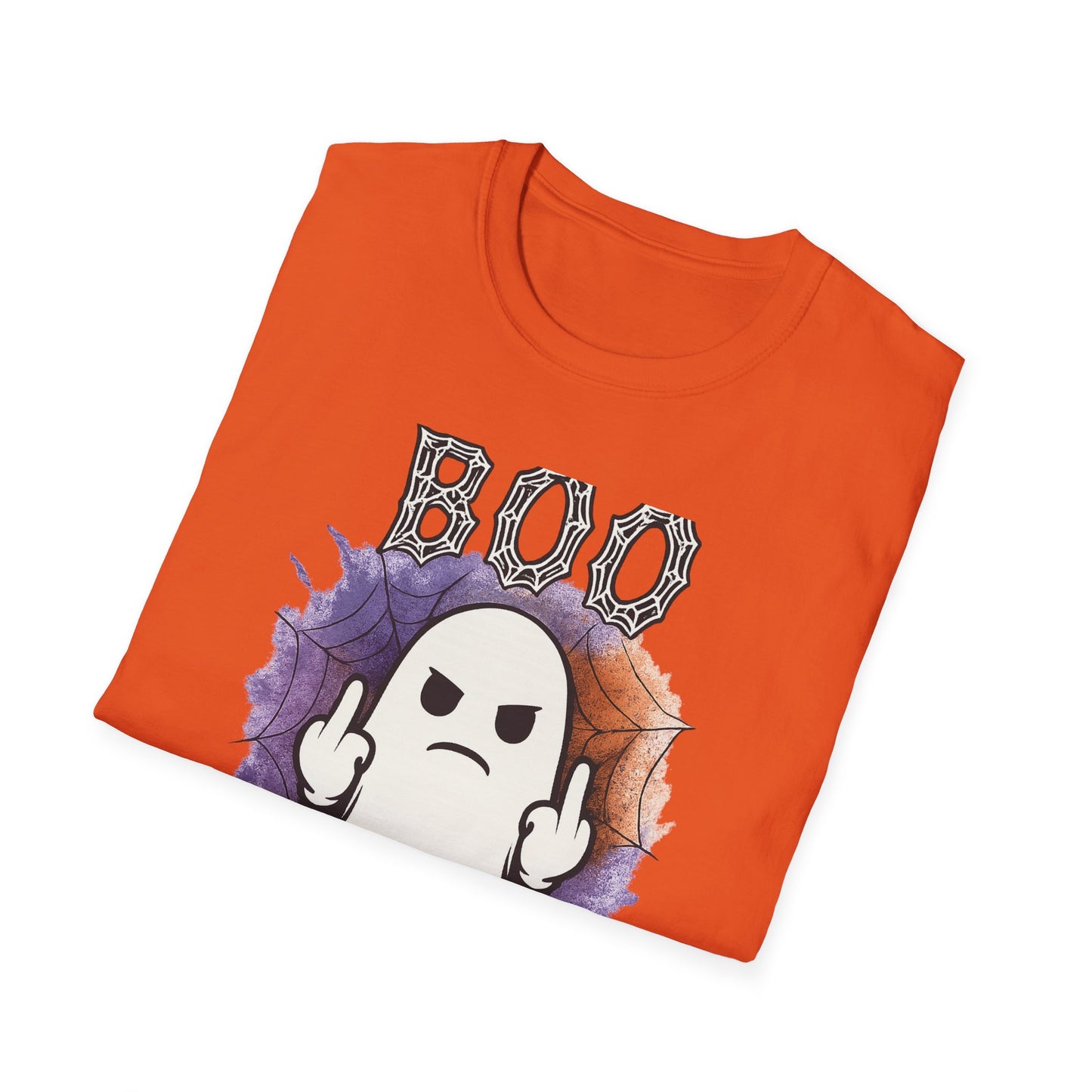 Boo Off Ghost T-Shirt | Funny Halloween Tee, Unisex Graphic Shirt, Halloween Party Outfit, Ghost Lover Gift, Spooky Season Apparel