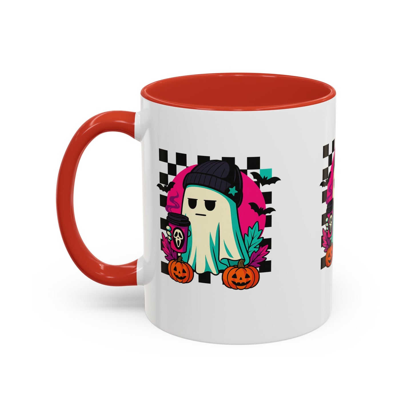Spooky Ghost Coffee Mug, Halloween Mug, Cute Ghost Mug, Gift for Ghost Lovers, Fall Decor, Fun Coffee Cup