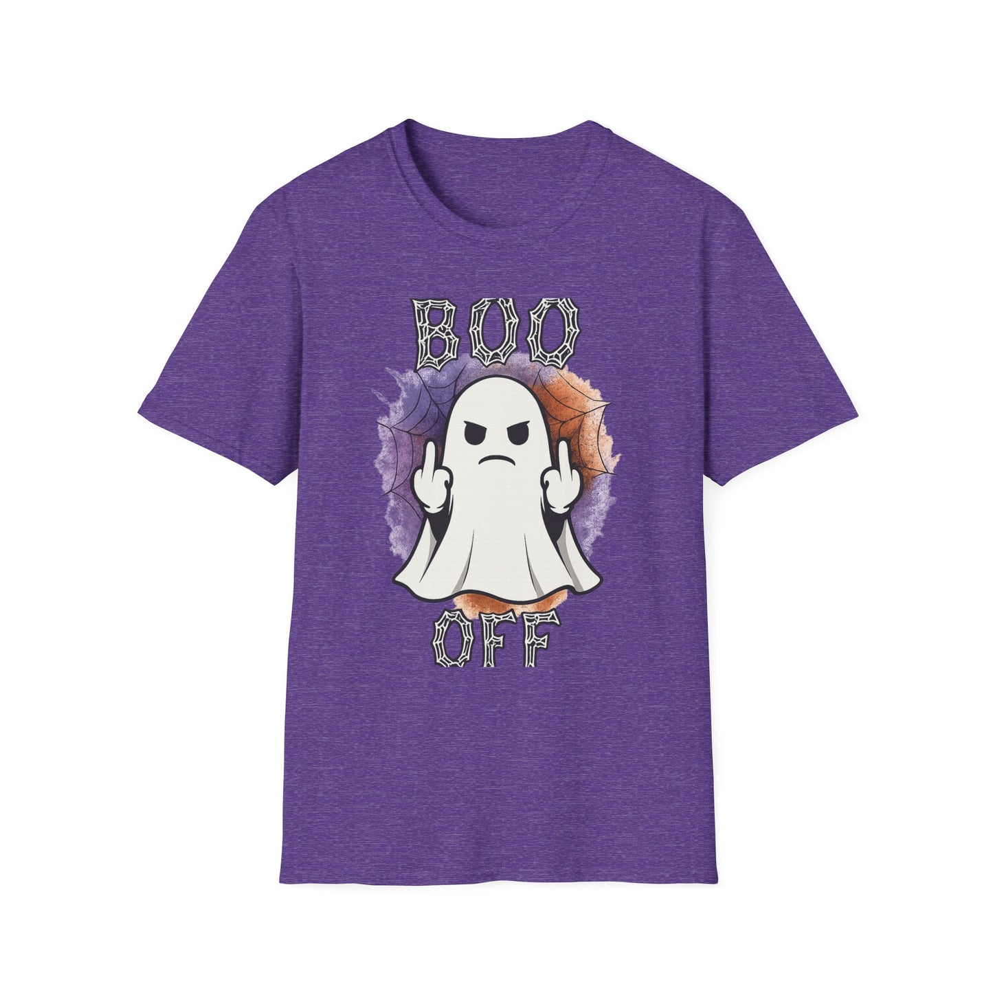 Boo Off Ghost T-Shirt | Funny Halloween Tee, Unisex Graphic Shirt, Halloween Party Outfit, Ghost Lover Gift, Spooky Season Apparel