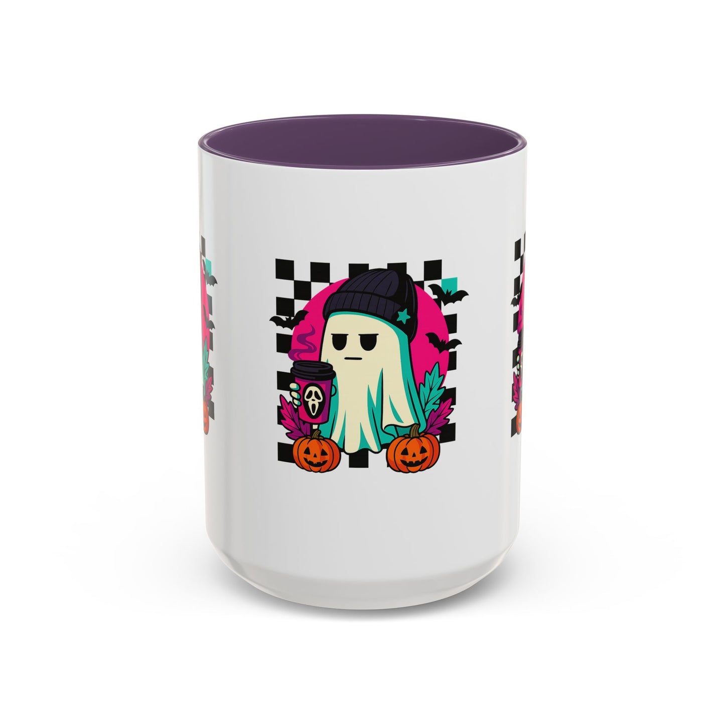 Spooky Ghost Coffee Mug, Halloween Mug, Cute Ghost Mug, Gift for Ghost Lovers, Fall Decor, Fun Coffee Cup