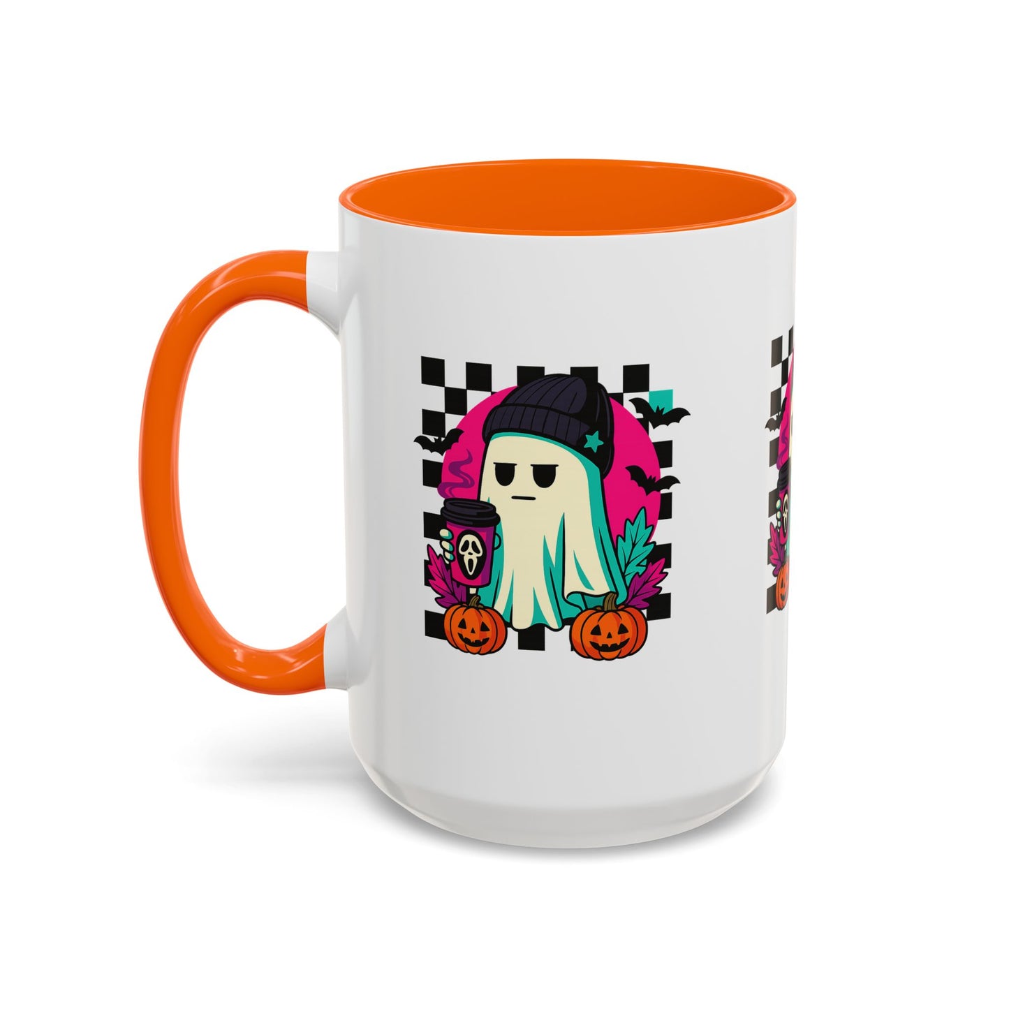 Spooky Ghost Coffee Mug, Halloween Mug, Cute Ghost Mug, Gift for Ghost Lovers, Fall Decor, Fun Coffee Cup