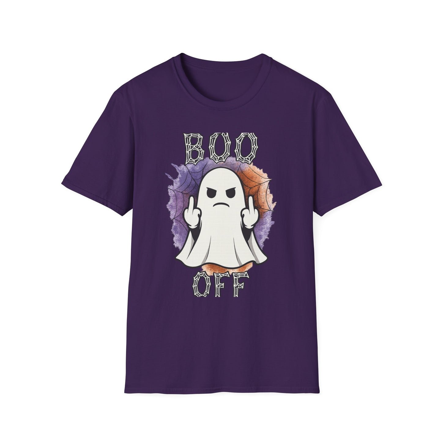 Boo Off Ghost T-Shirt | Funny Halloween Tee, Unisex Graphic Shirt, Halloween Party Outfit, Ghost Lover Gift, Spooky Season Apparel
