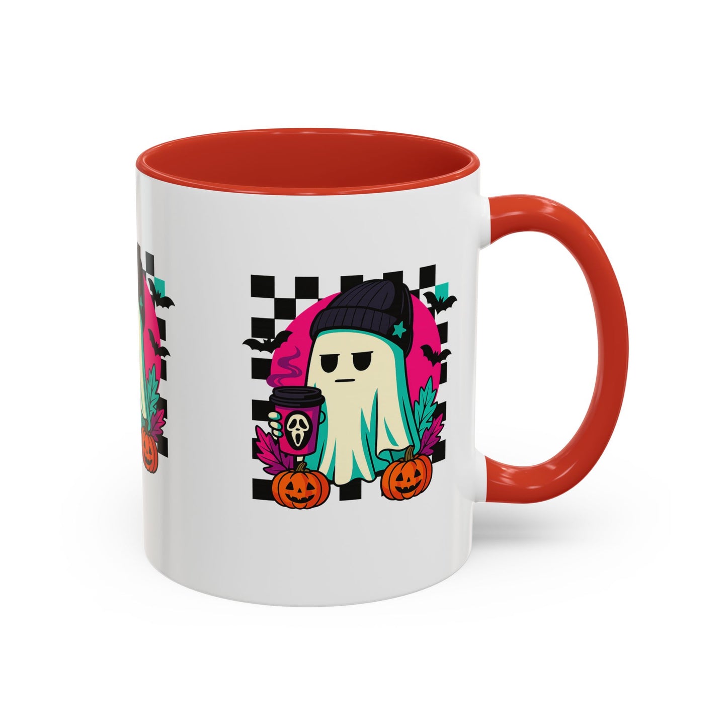 Spooky Ghost Coffee Mug, Halloween Mug, Cute Ghost Mug, Gift for Ghost Lovers, Fall Decor, Fun Coffee Cup
