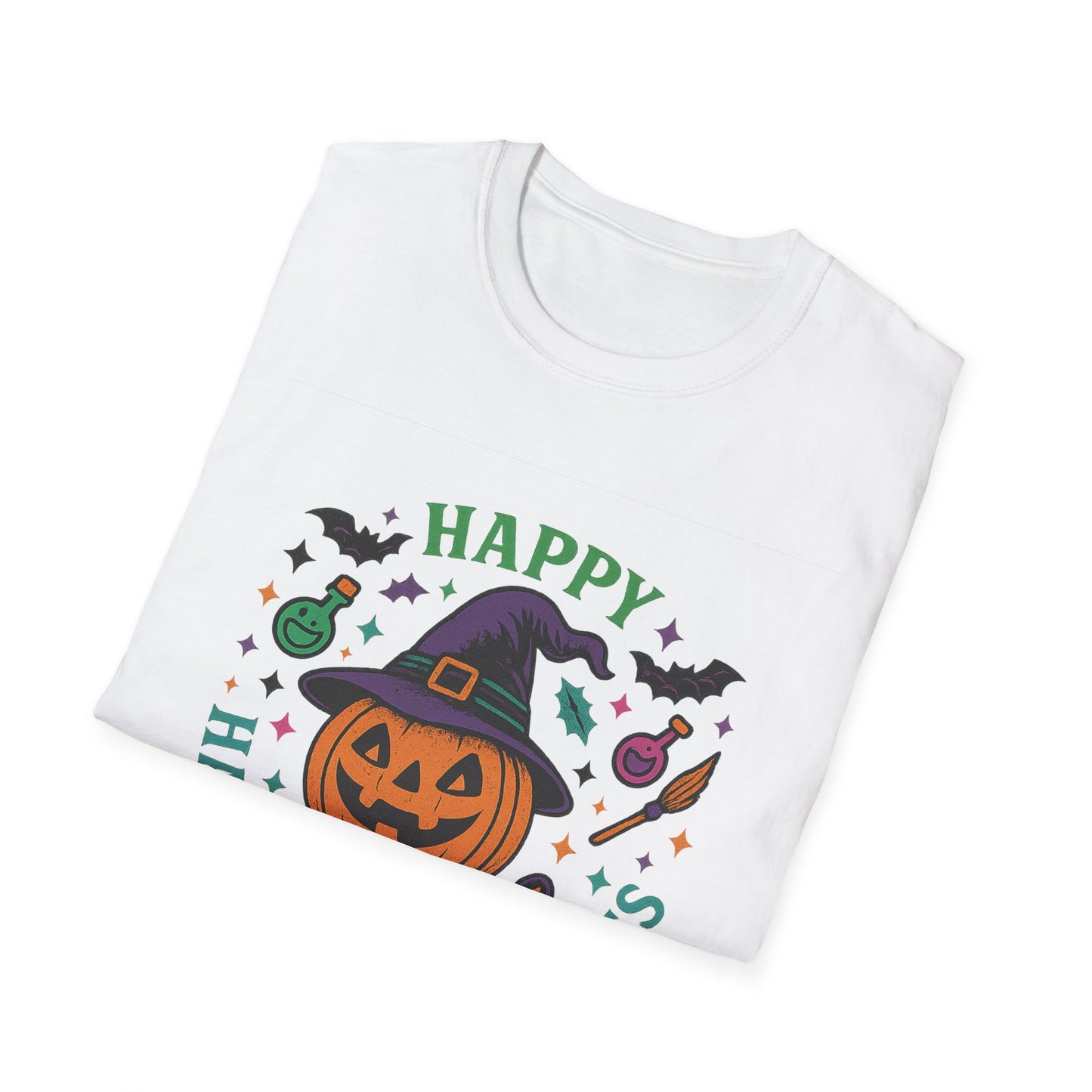 Happy Halloween Witches T-Shirt, Unisex Tee, Halloween Costume Shirt, Fall Fest Tee, Witch Lover Gift, Pumpkin Graphic Tee