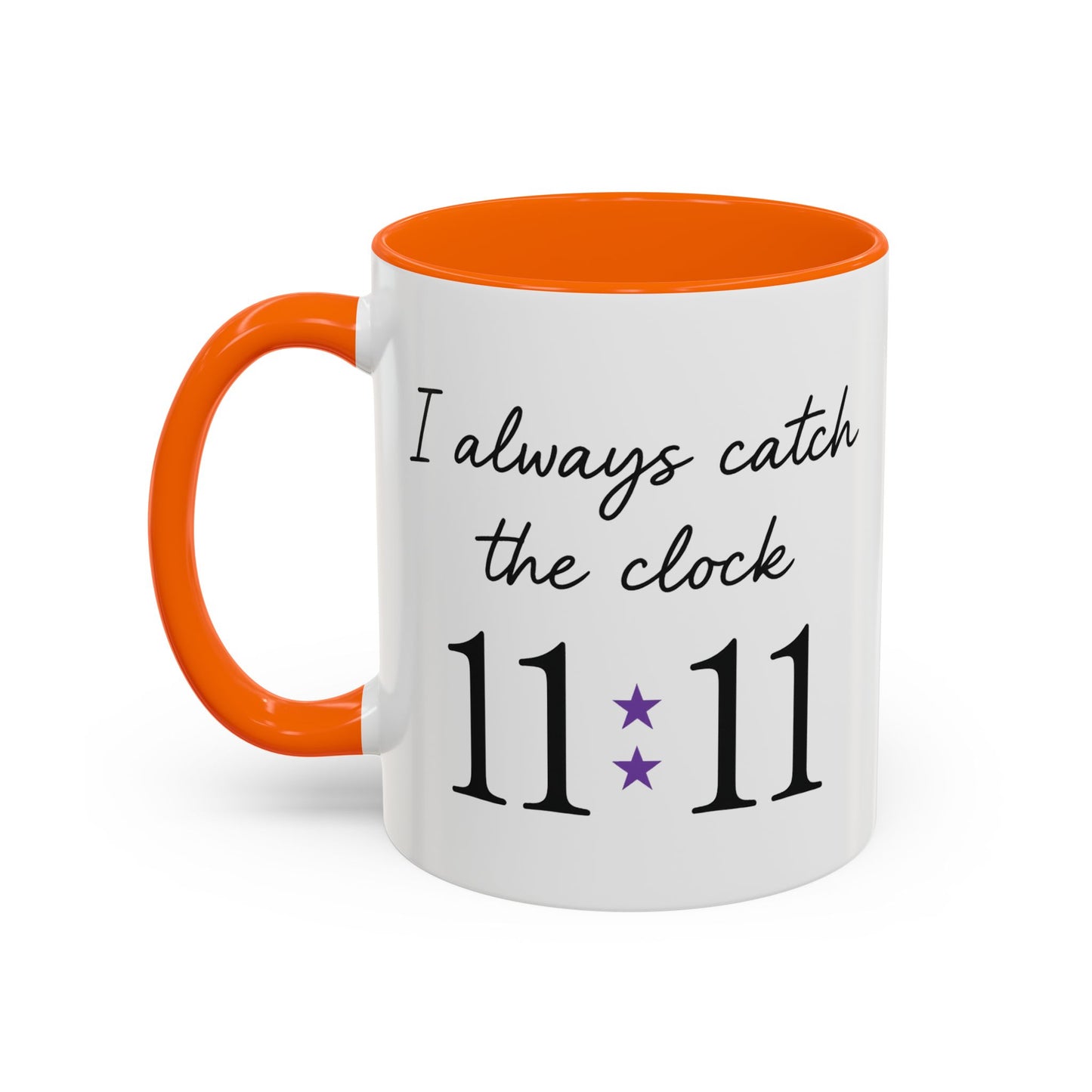 11:11 Coffee Mug - Inspirational Gift, Unique Ceramic Mug, Timekeeper Mug, Novelty Coffee Cup, Spiritual Awakening, Motivational Mug