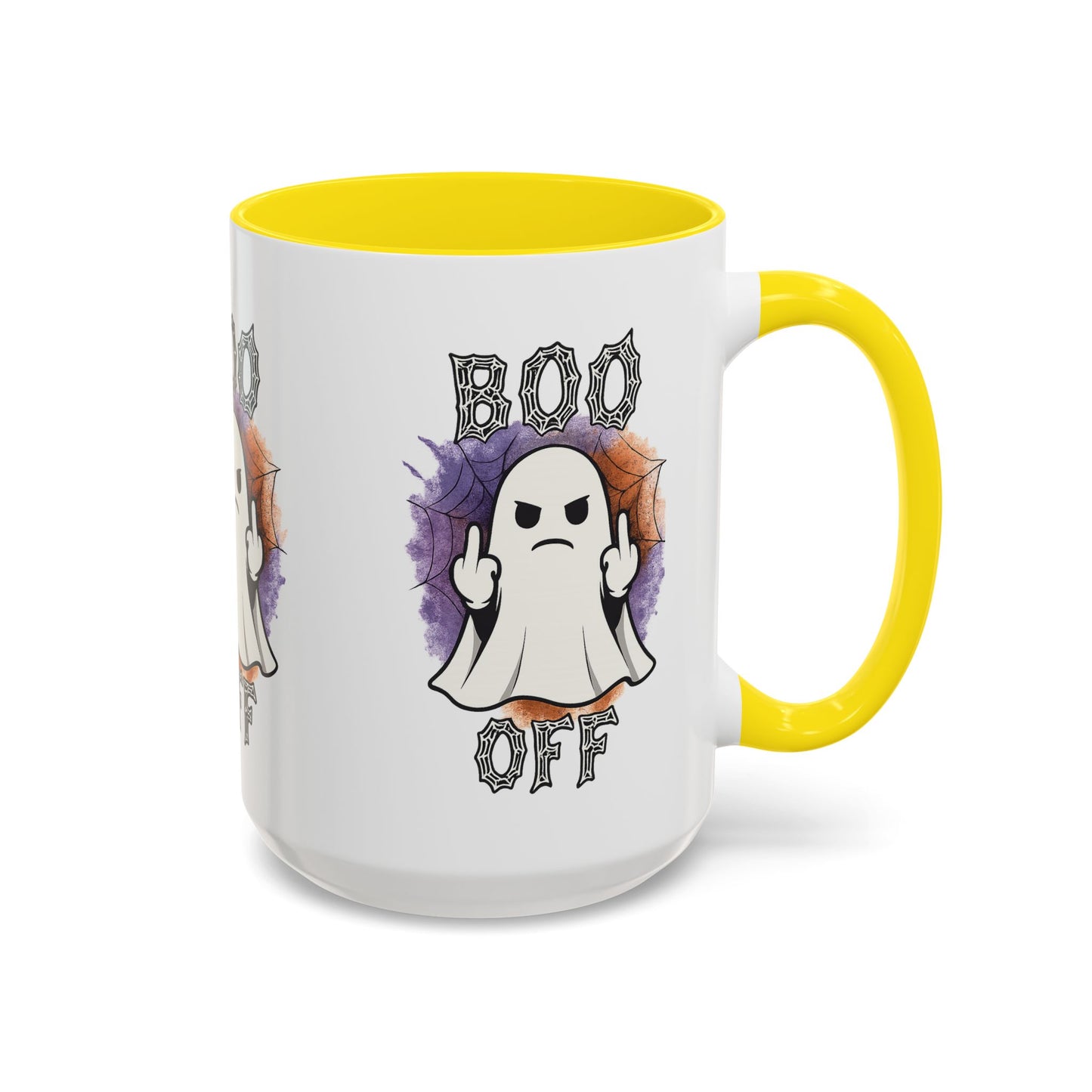 Funny Halloween Ghost Coffee Mug - Boo Off, Spooky Gift, Unique Halloween Decor, Party Favor, Witchy Humor