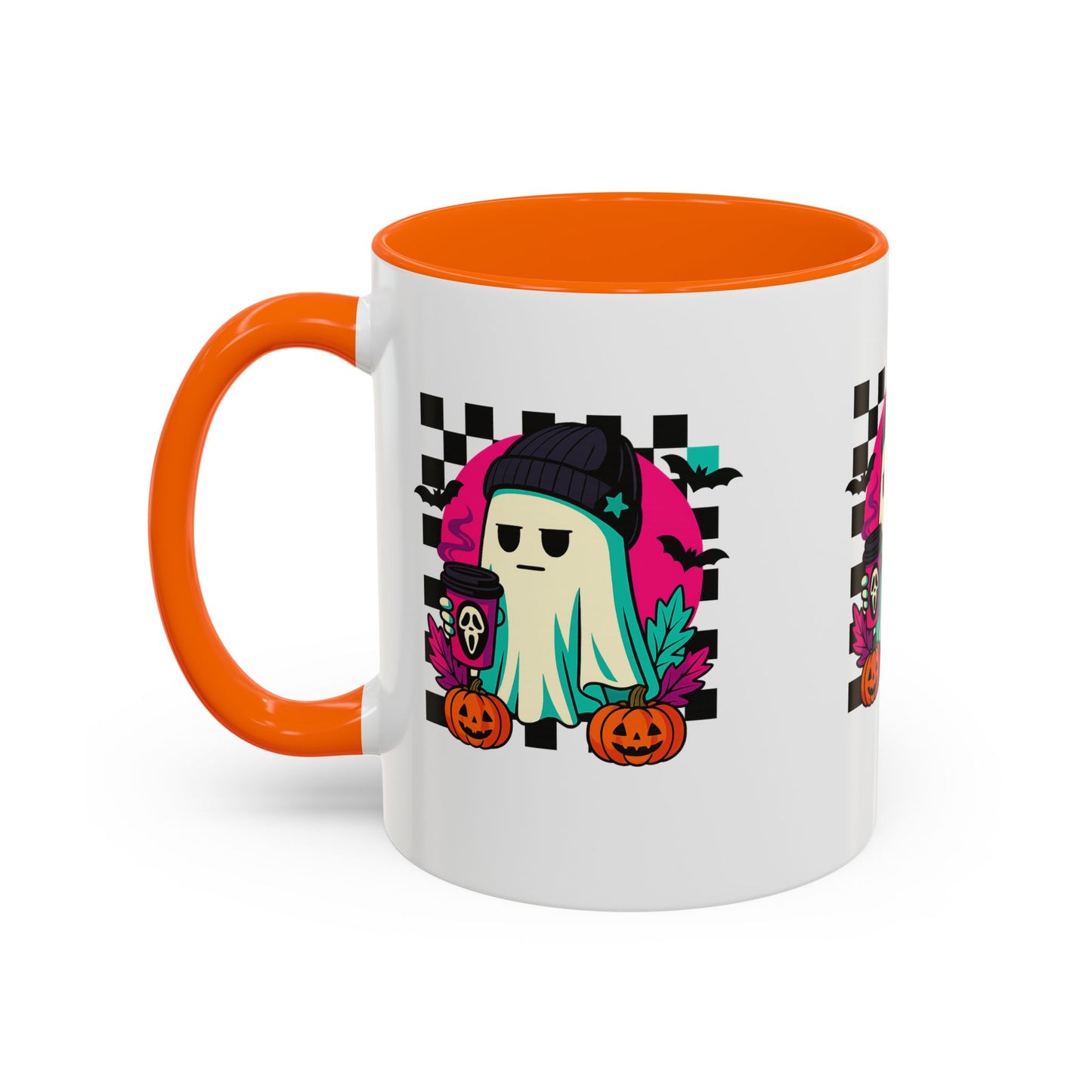 Spooky Ghost Coffee Mug, Halloween Mug, Cute Ghost Mug, Gift for Ghost Lovers, Fall Decor, Fun Coffee Cup