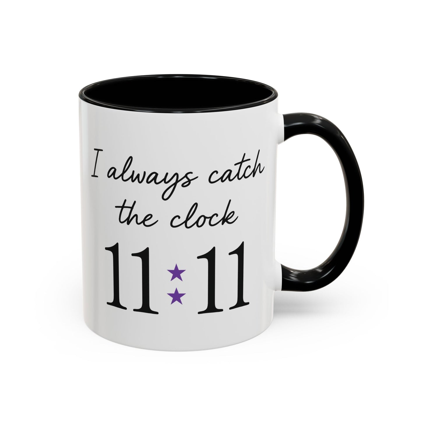 11:11 Coffee Mug - Inspirational Gift, Unique Ceramic Mug, Timekeeper Mug, Novelty Coffee Cup, Spiritual Awakening, Motivational Mug