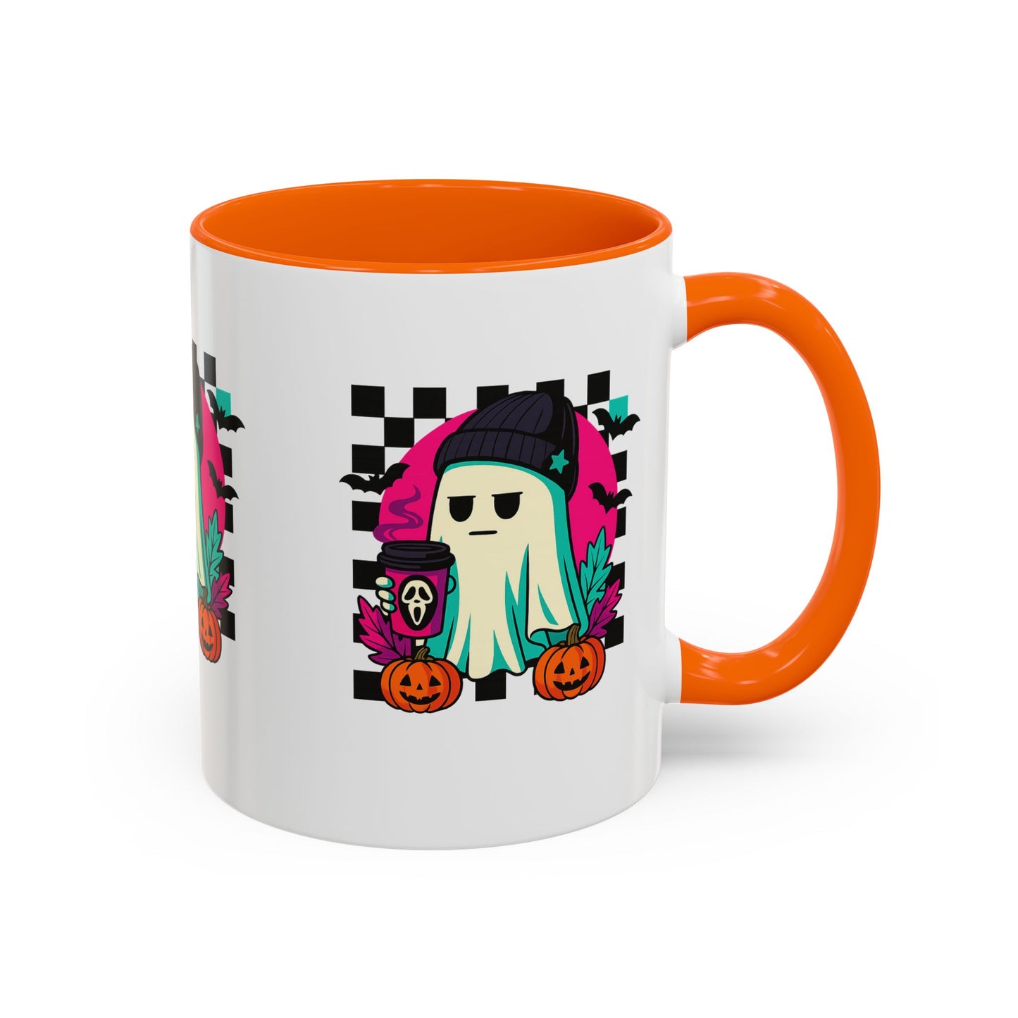Spooky Ghost Coffee Mug, Halloween Mug, Cute Ghost Mug, Gift for Ghost Lovers, Fall Decor, Fun Coffee Cup