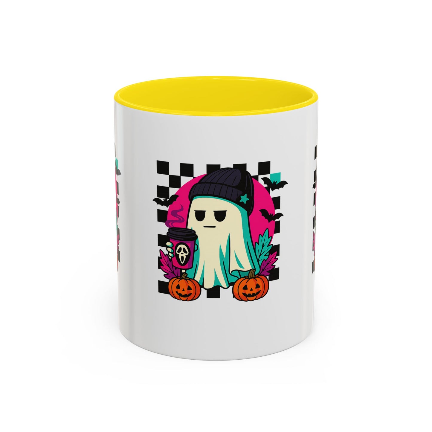 Spooky Ghost Coffee Mug, Halloween Mug, Cute Ghost Mug, Gift for Ghost Lovers, Fall Decor, Fun Coffee Cup
