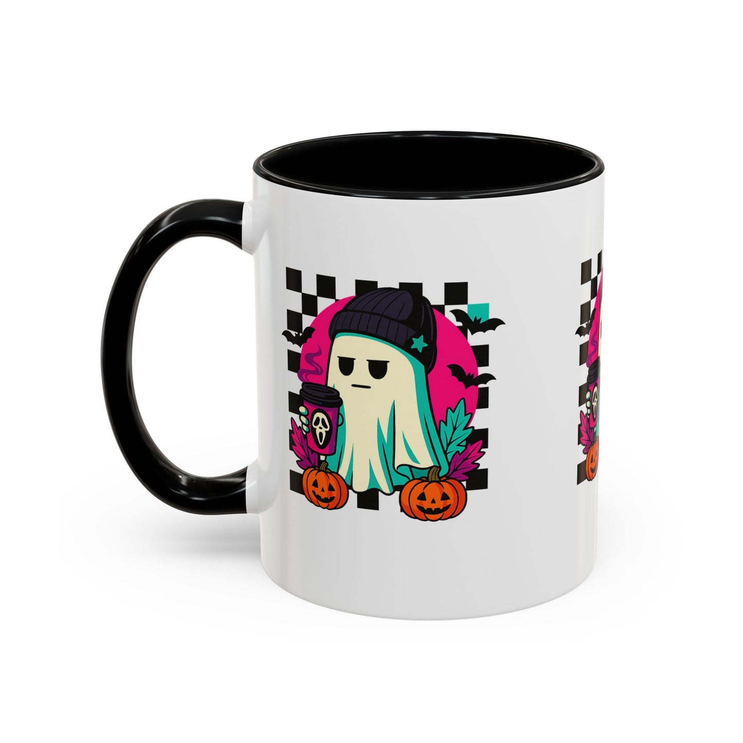 Spooky Ghost Coffee Mug, Halloween Mug, Cute Ghost Mug, Gift for Ghost Lovers, Fall Decor, Fun Coffee Cup