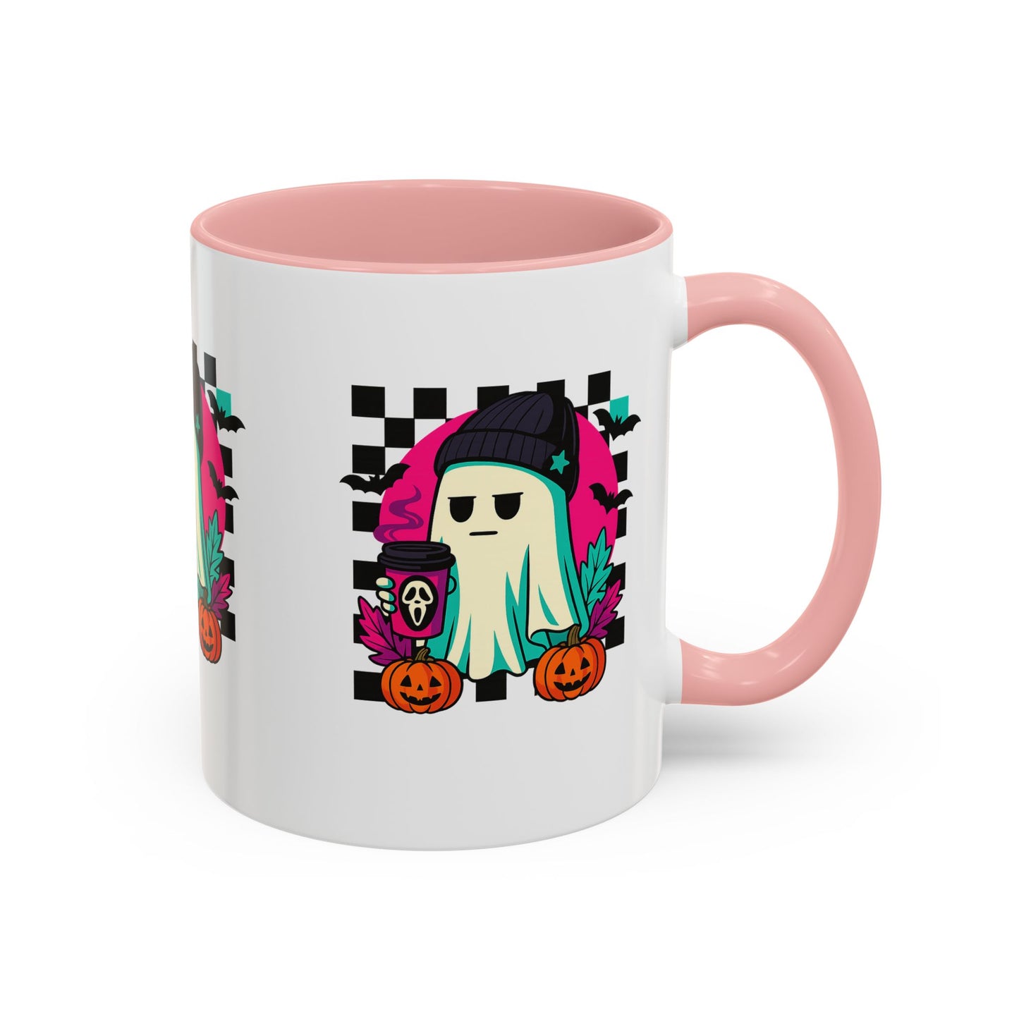 Spooky Ghost Coffee Mug, Halloween Mug, Cute Ghost Mug, Gift for Ghost Lovers, Fall Decor, Fun Coffee Cup