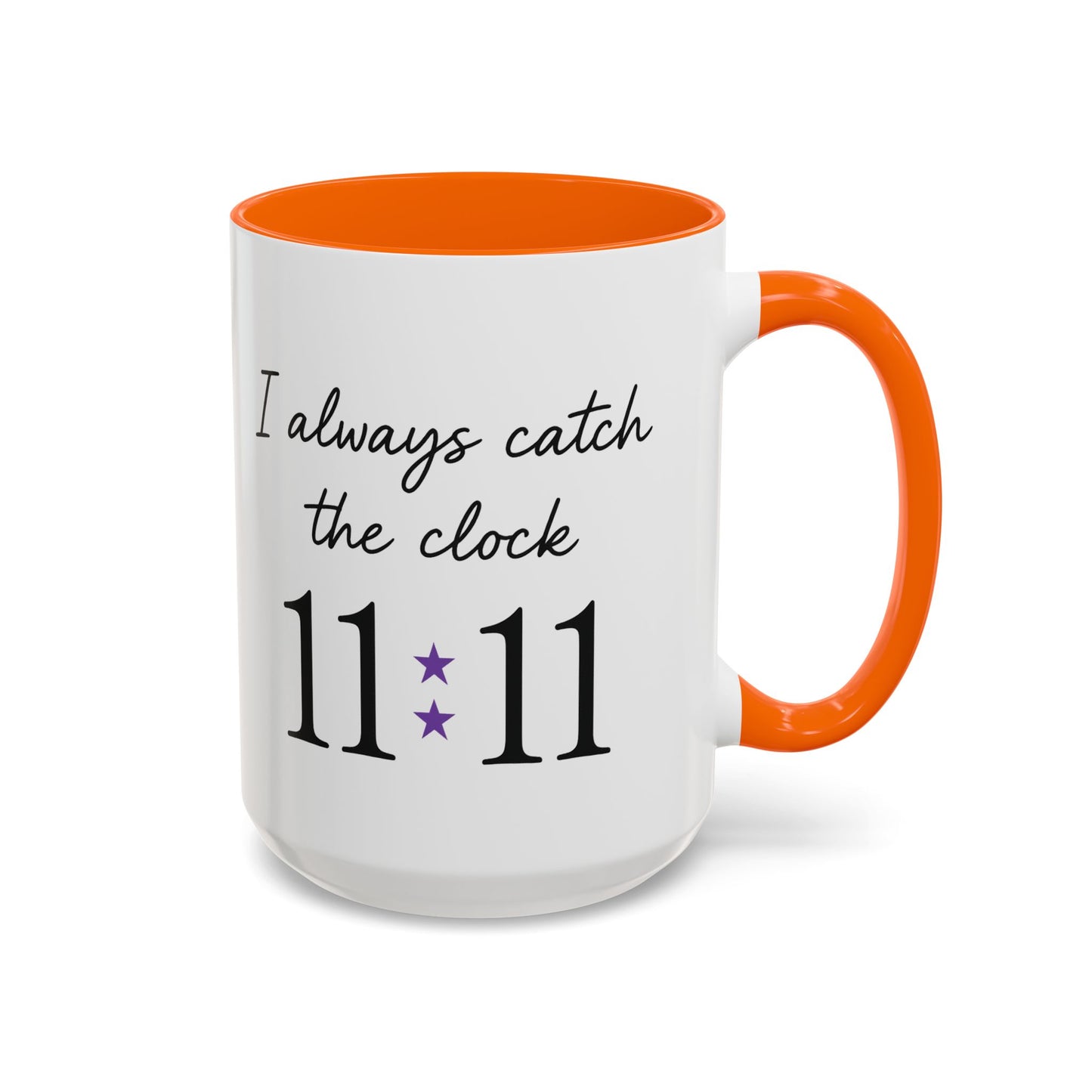 11:11 Coffee Mug - Inspirational Gift, Unique Ceramic Mug, Timekeeper Mug, Novelty Coffee Cup, Spiritual Awakening, Motivational Mug