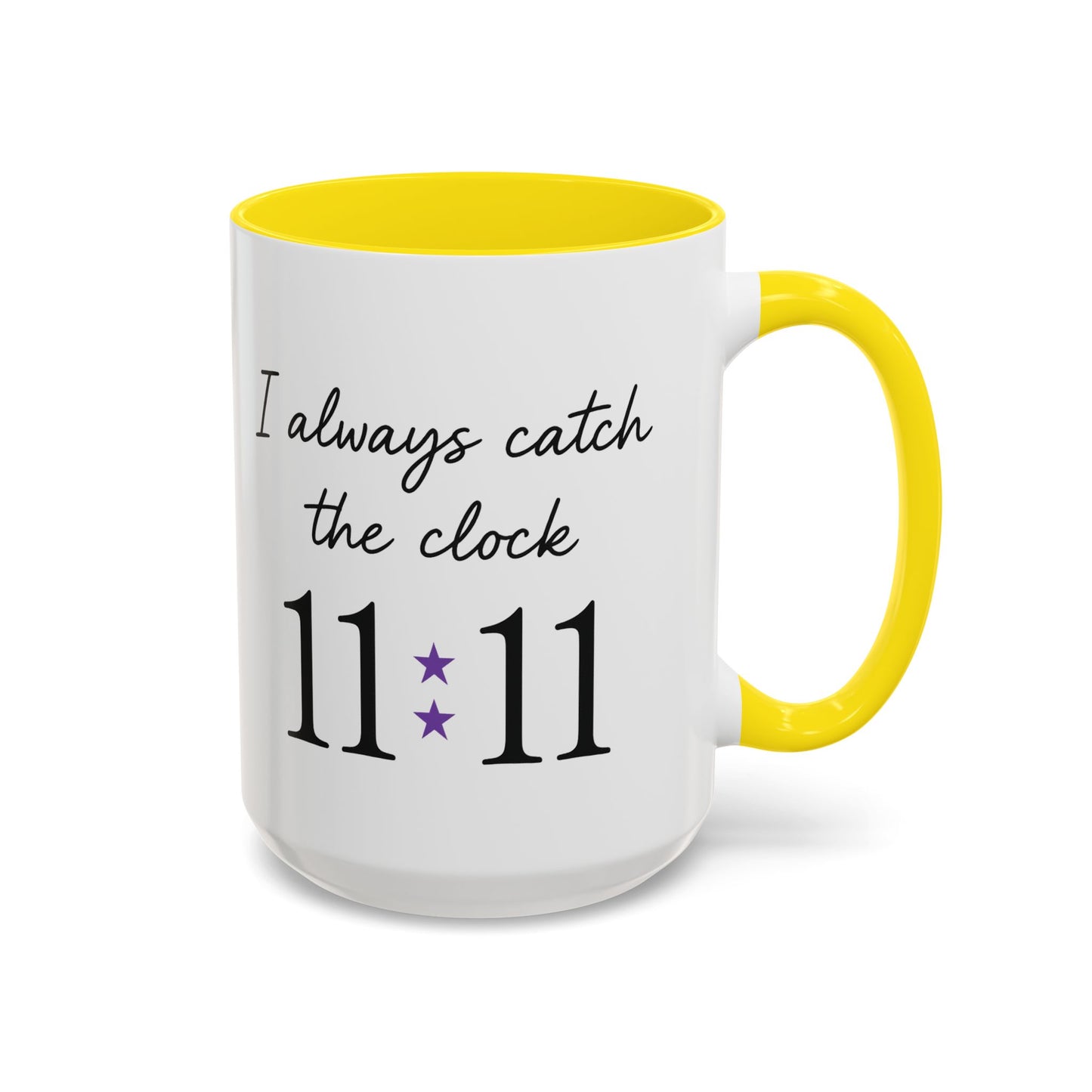 11:11 Coffee Mug - Inspirational Gift, Unique Ceramic Mug, Timekeeper Mug, Novelty Coffee Cup, Spiritual Awakening, Motivational Mug
