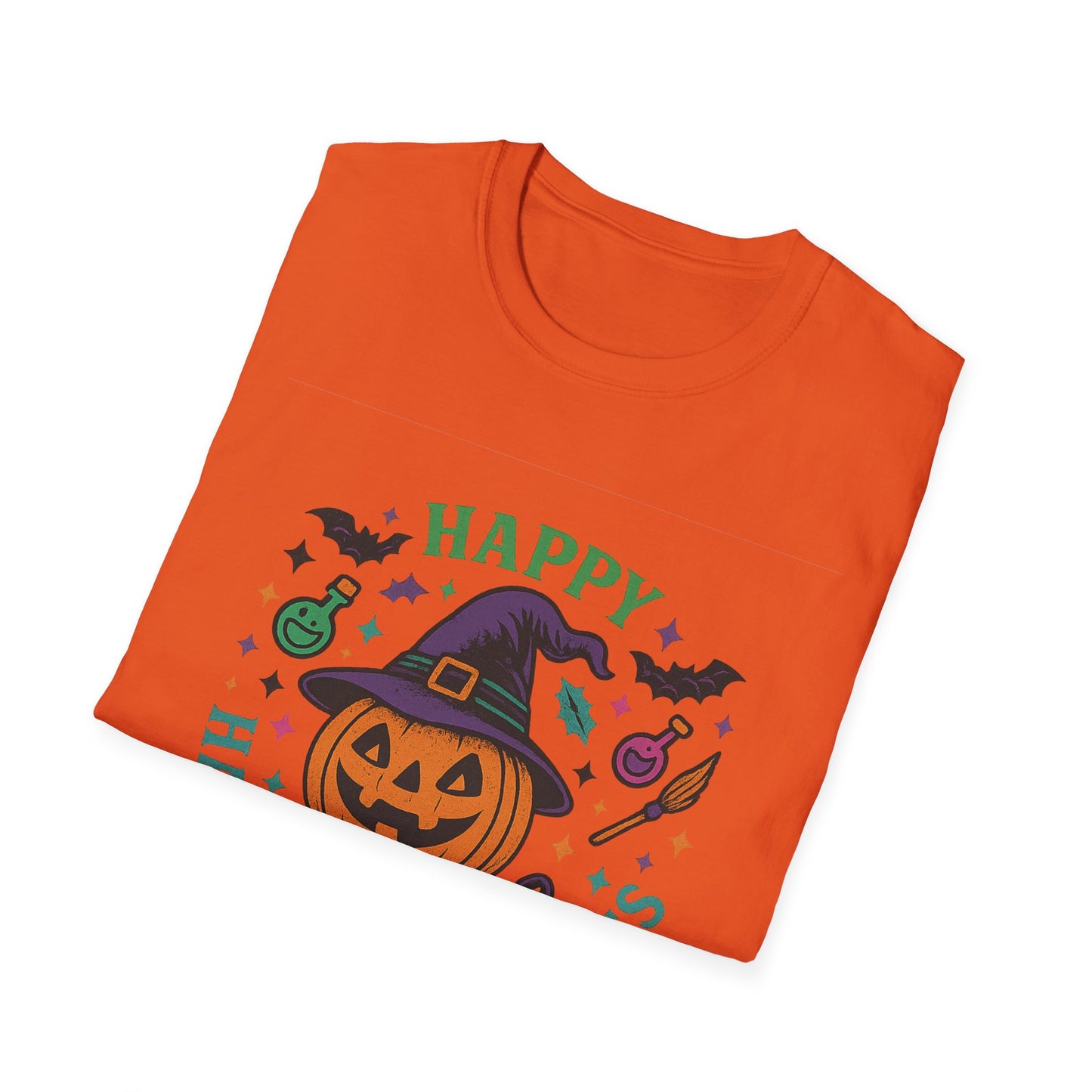 Happy Halloween Witches T-Shirt, Unisex Tee, Halloween Costume Shirt, Fall Fest Tee, Witch Lover Gift, Pumpkin Graphic Tee