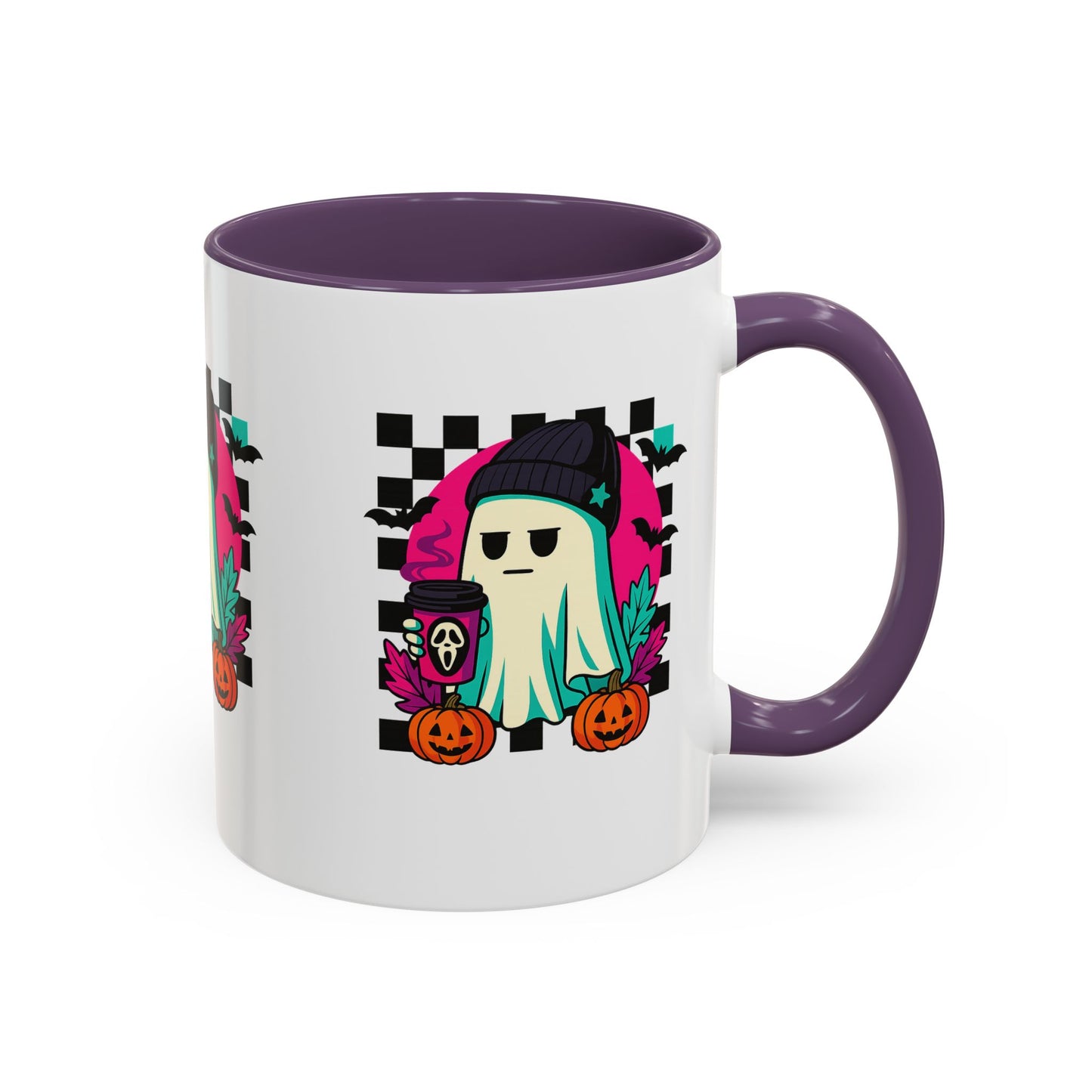 Spooky Ghost Coffee Mug, Halloween Mug, Cute Ghost Mug, Gift for Ghost Lovers, Fall Decor, Fun Coffee Cup