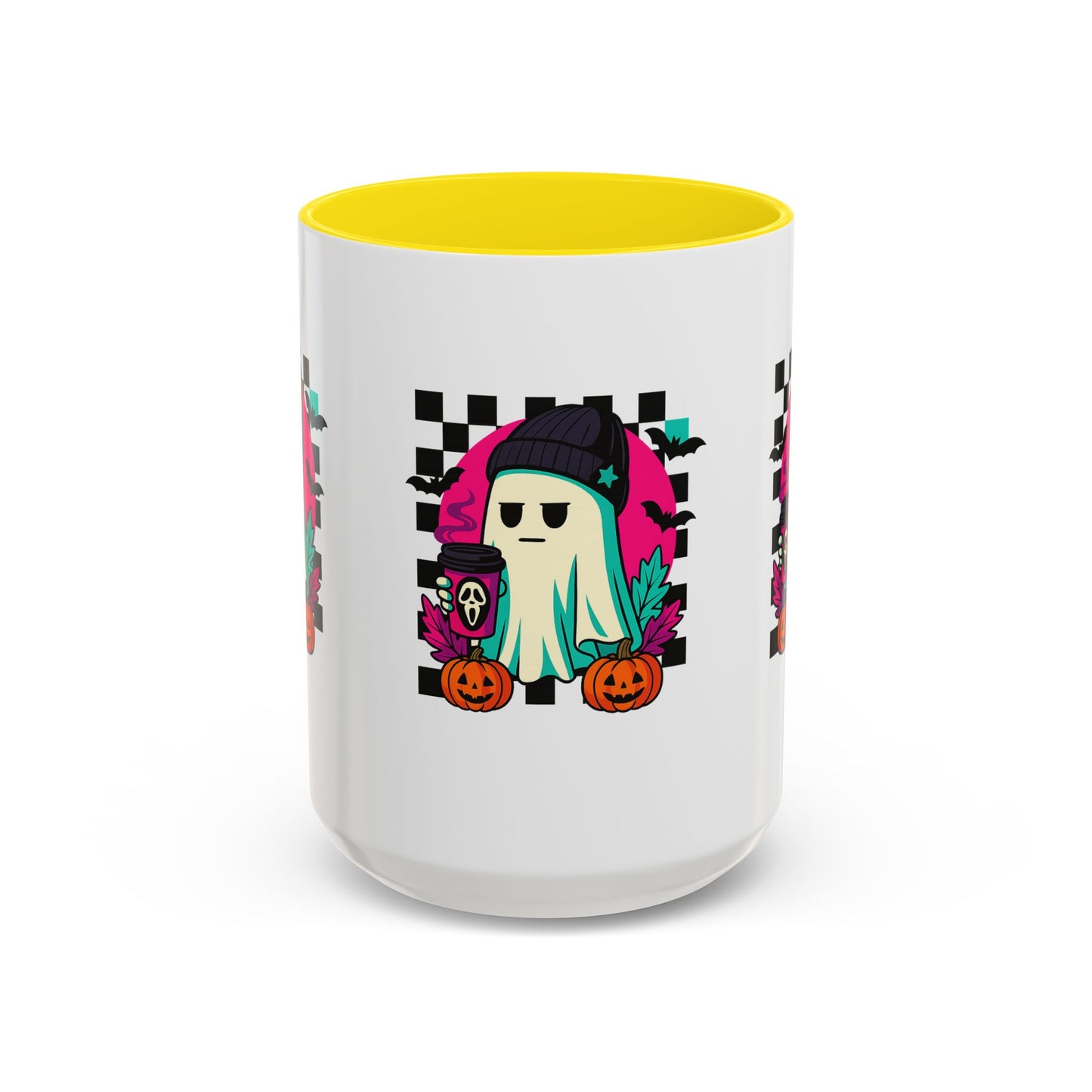 Spooky Ghost Coffee Mug, Halloween Mug, Cute Ghost Mug, Gift for Ghost Lovers, Fall Decor, Fun Coffee Cup