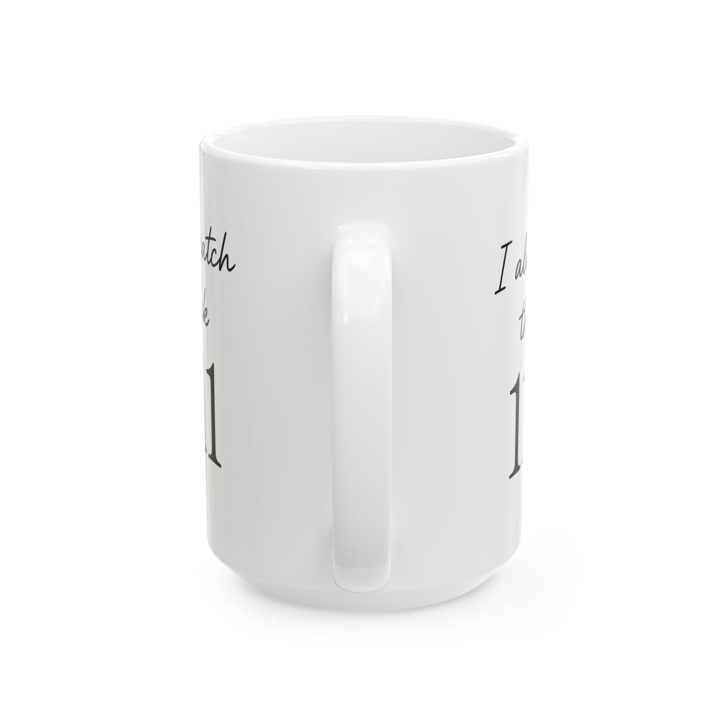 11:11 Catcher Ceramic Mug – Perfect Gift for Dreamers, Motivational Coffee Cup, Spiritual Mug, Daily Inspiration, Unique Home Decor