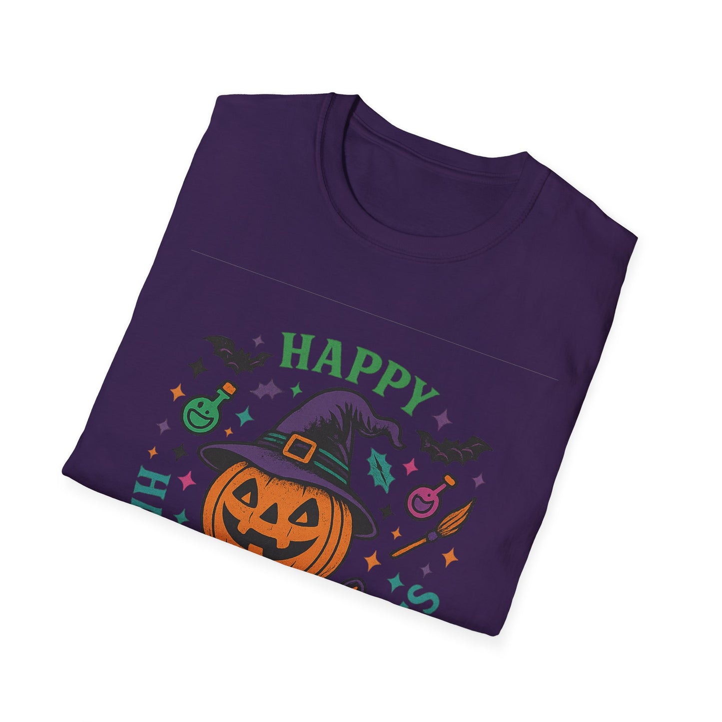 Happy Halloween Witches T-Shirt, Unisex Tee, Halloween Costume Shirt, Fall Fest Tee, Witch Lover Gift, Pumpkin Graphic Tee