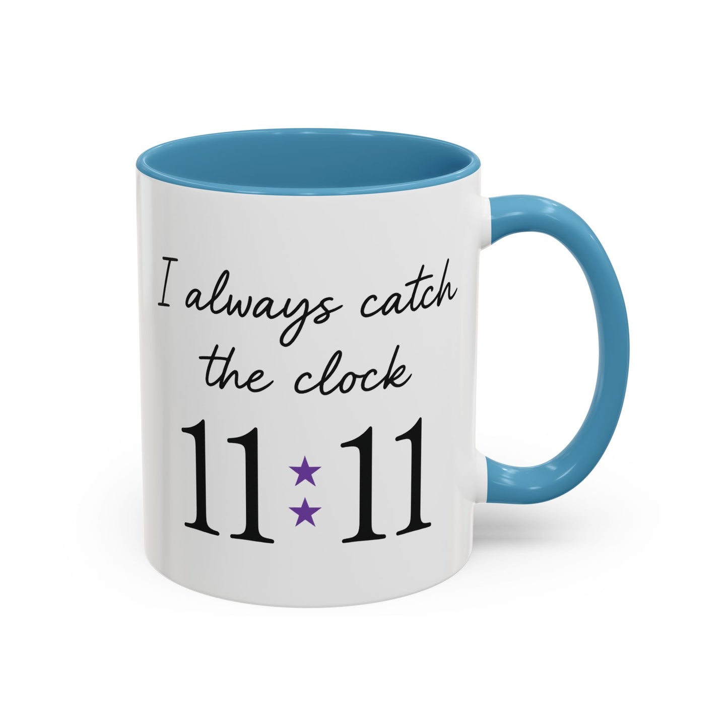 11:11 Coffee Mug - Inspirational Gift, Unique Ceramic Mug, Timekeeper Mug, Novelty Coffee Cup, Spiritual Awakening, Motivational Mug