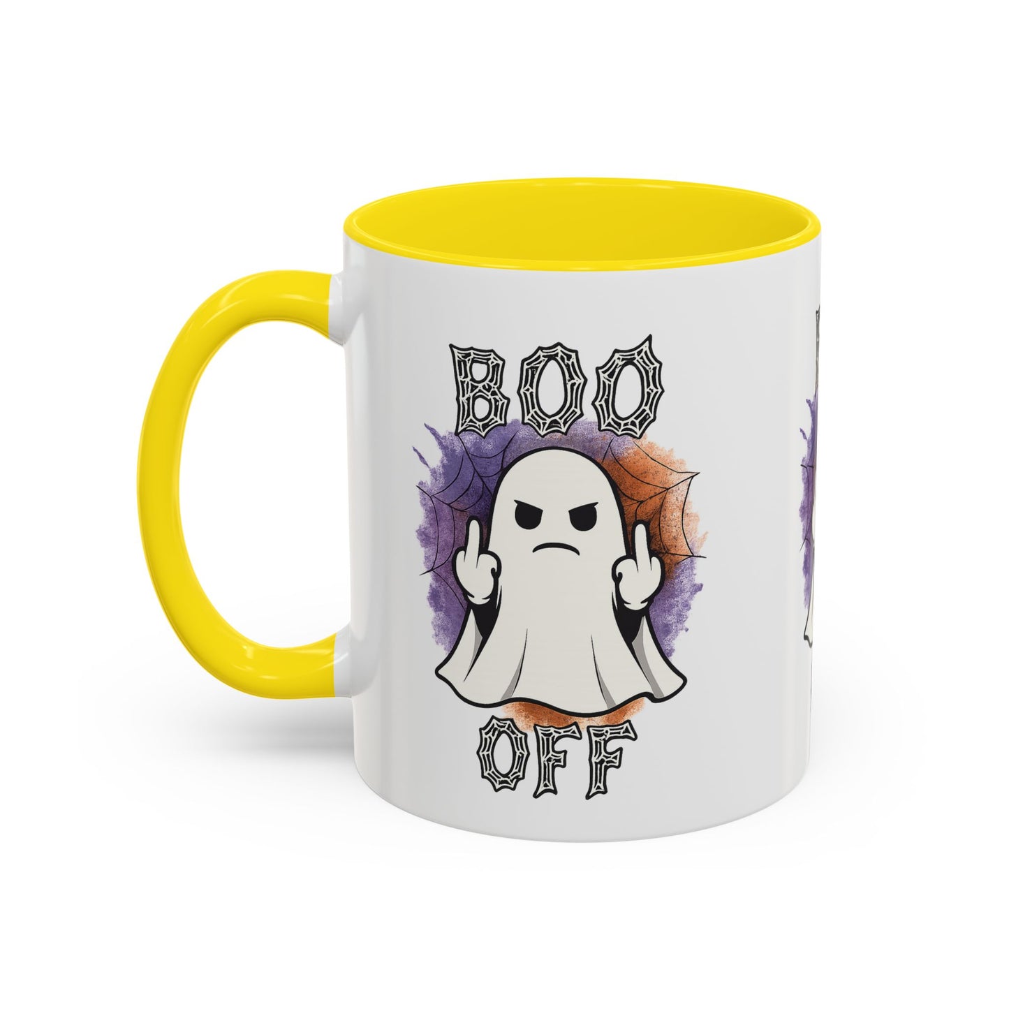 Funny Halloween Ghost Coffee Mug - Boo Off, Spooky Gift, Unique Halloween Decor, Party Favor, Witchy Humor