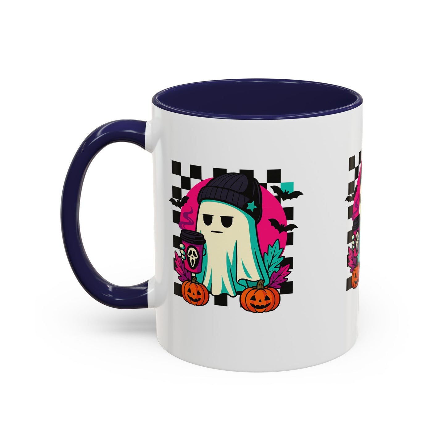 Spooky Ghost Coffee Mug, Halloween Mug, Cute Ghost Mug, Gift for Ghost Lovers, Fall Decor, Fun Coffee Cup
