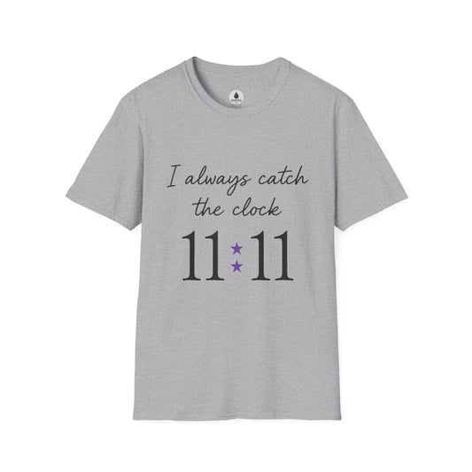 Magical 11:11 T-Shirt, Unisex Softstyle Tee for Dreamers, Perfect Gift for Spiritual Seekers, Comfortable Everyday Wear, Inspirational Gift