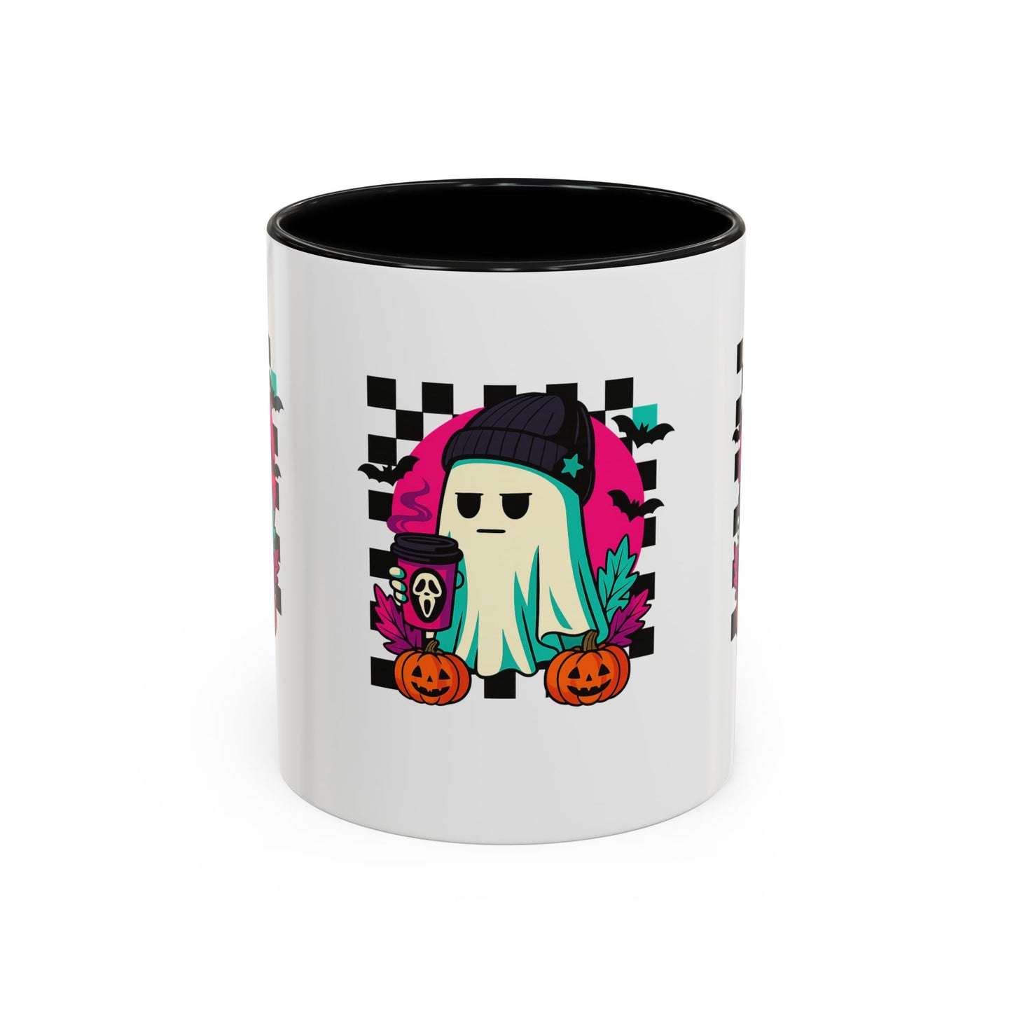 Spooky Ghost Coffee Mug, Halloween Mug, Cute Ghost Mug, Gift for Ghost Lovers, Fall Decor, Fun Coffee Cup