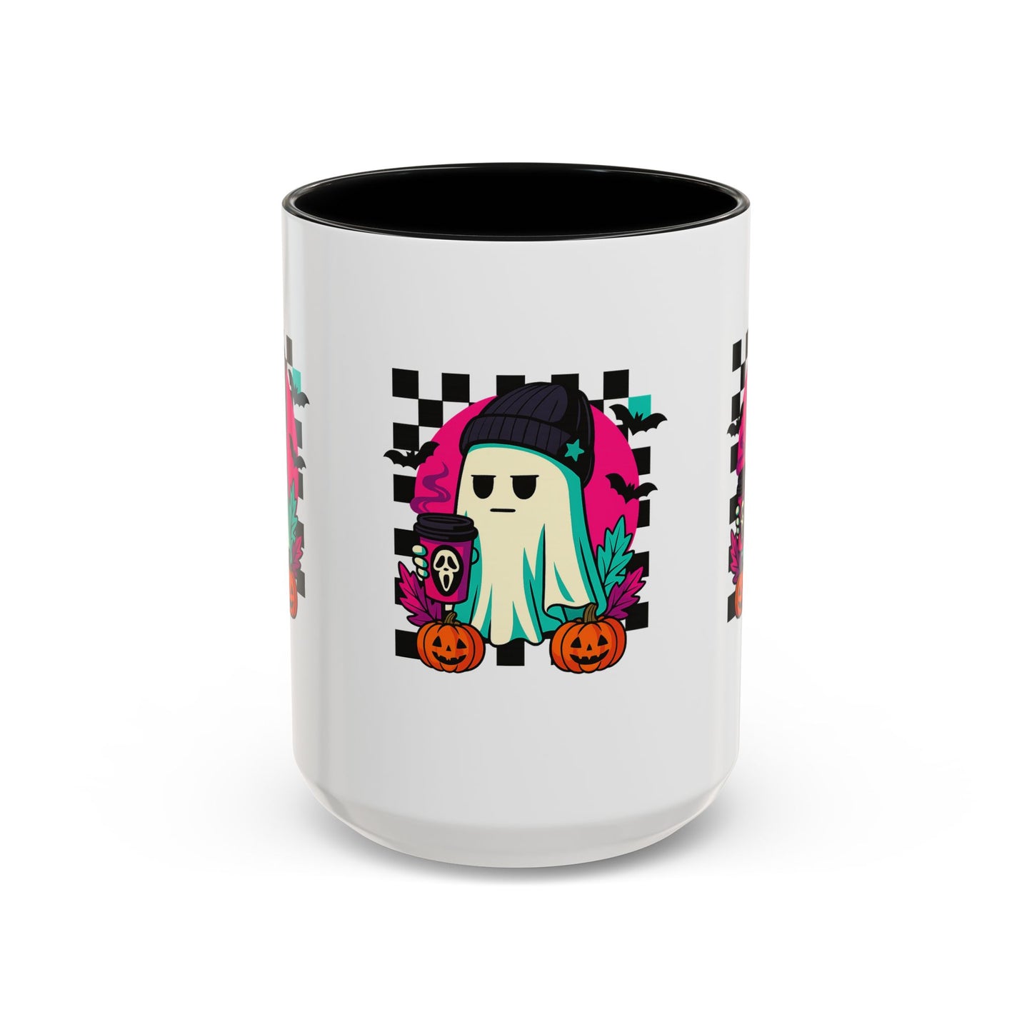 Spooky Ghost Coffee Mug, Halloween Mug, Cute Ghost Mug, Gift for Ghost Lovers, Fall Decor, Fun Coffee Cup