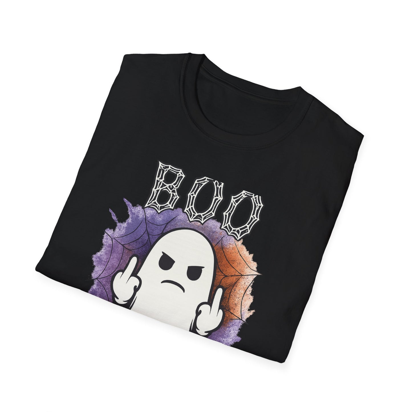 Boo Off Ghost T-Shirt | Funny Halloween Tee, Unisex Graphic Shirt, Halloween Party Outfit, Ghost Lover Gift, Spooky Season Apparel