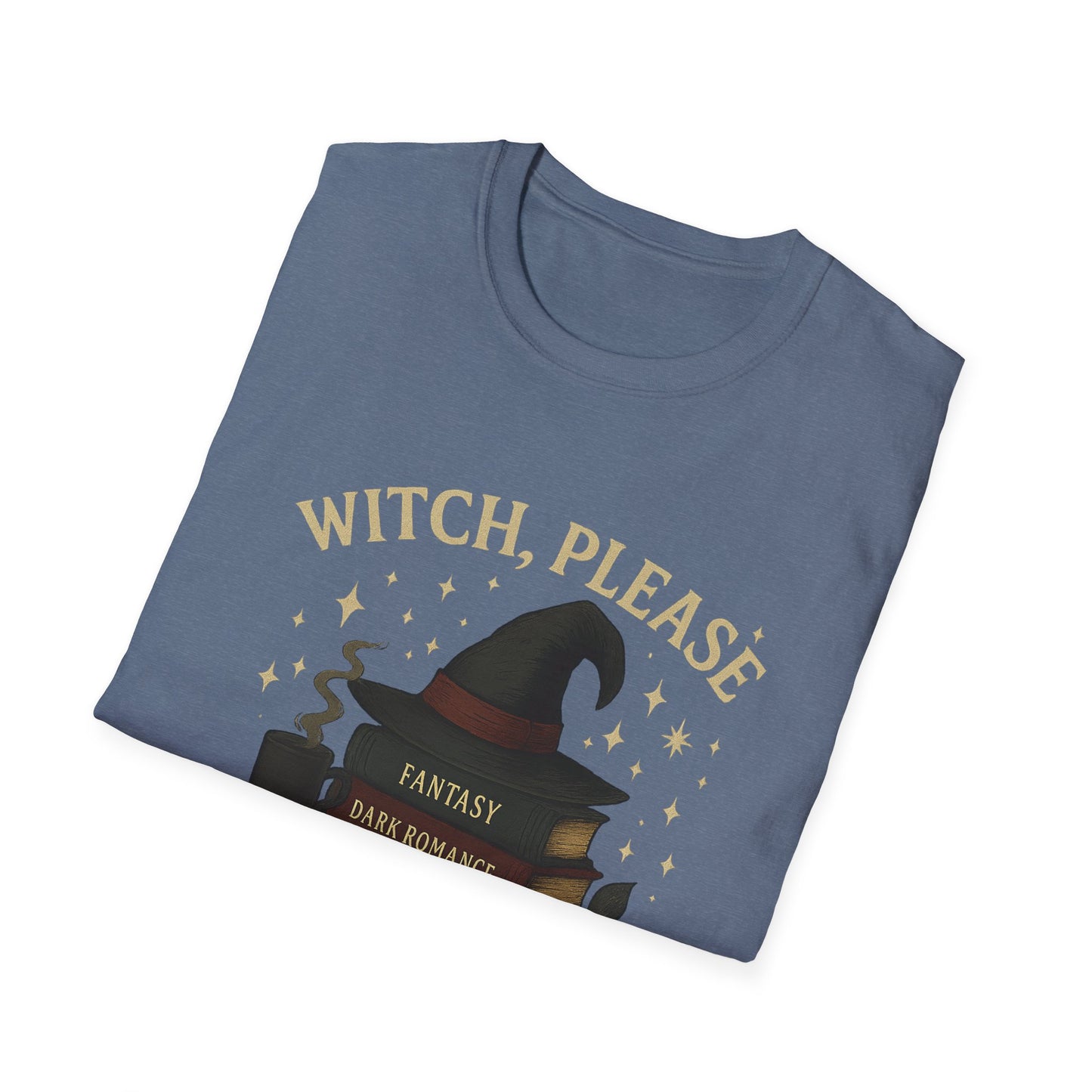 Witchy Book Lover T-Shirt | Fantasy T-Shirt, Gift for Bookworms, Witchy Vibes, Reading Apparel, Cozy Tee