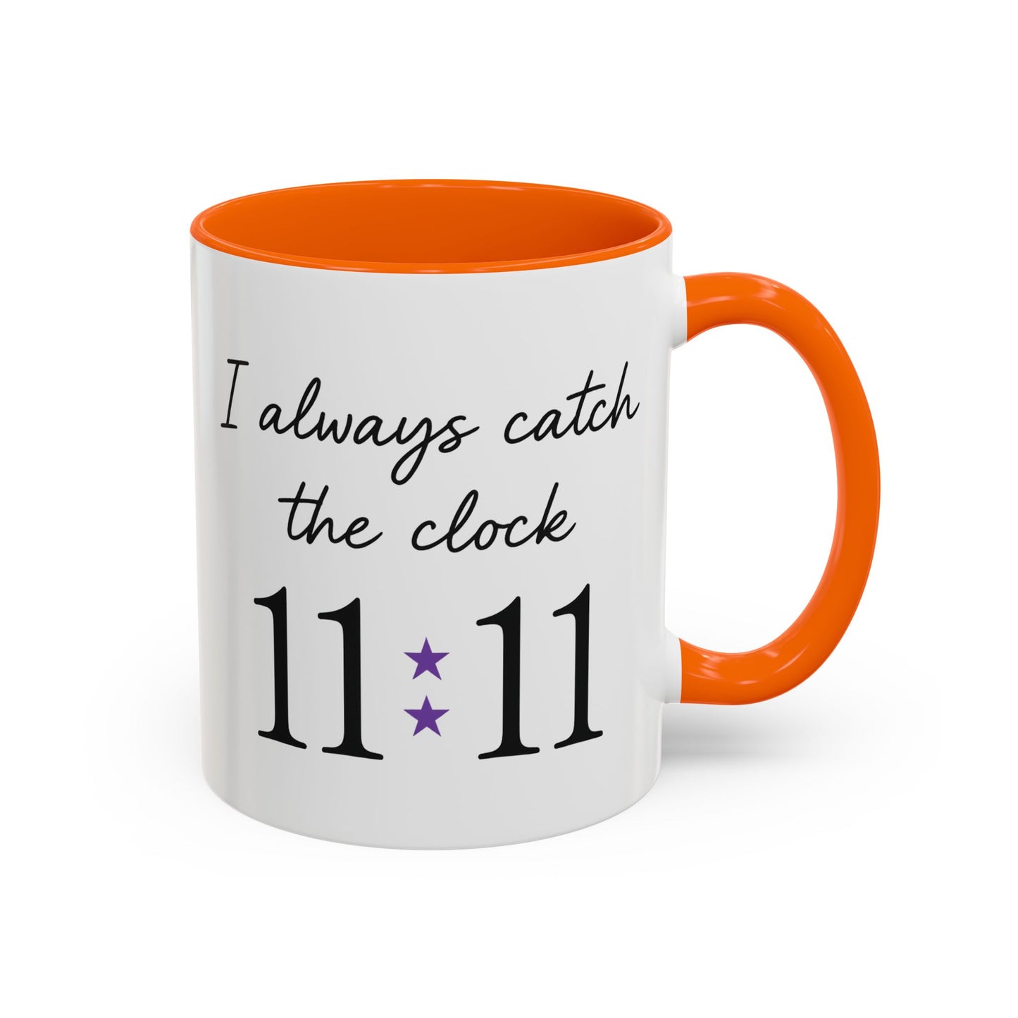 11:11 Coffee Mug - Inspirational Gift, Unique Ceramic Mug, Timekeeper Mug, Novelty Coffee Cup, Spiritual Awakening, Motivational Mug